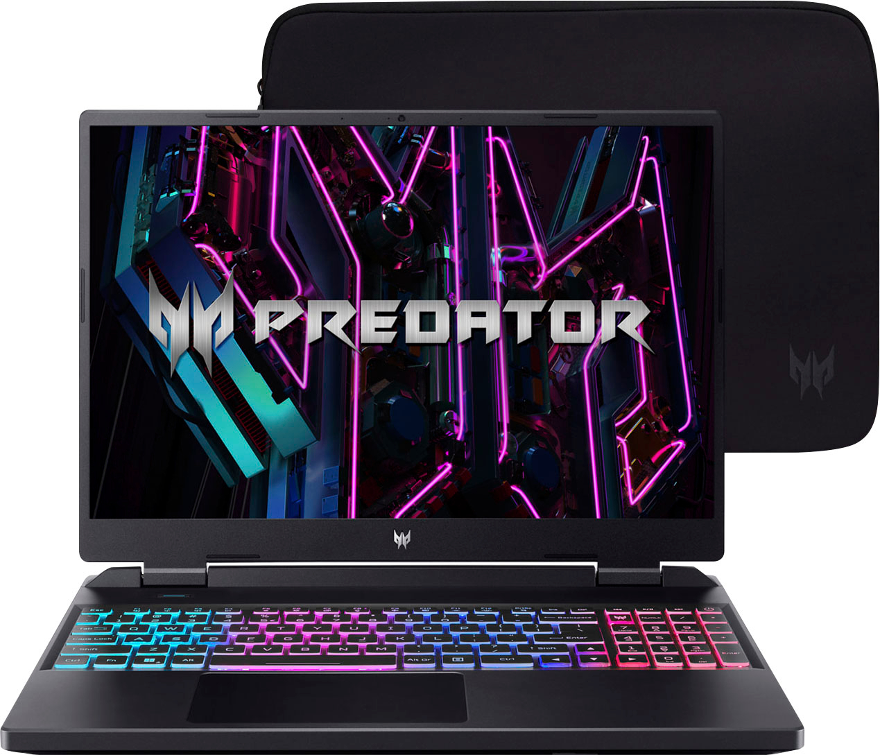 Acer - Predator Helios Neo 16" WUXGA 165Hz IPS Gaming Laptop -  Intel i5-13500HX – GeForce RTX 4050 with 16GB DDR5– 512GB SSD - Steel Gray