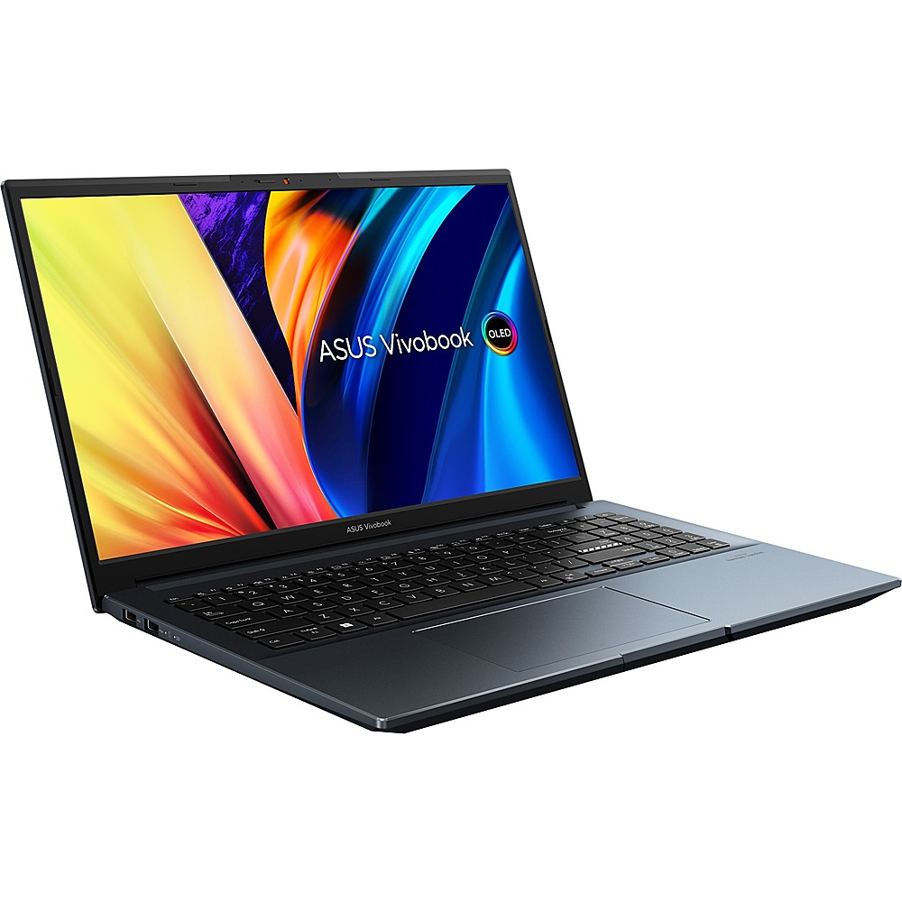 ASUS - VivoBook Pro 15 M6500 15.6" Laptop - AMD Ryzen 5 - Memory - NVIDIA GeForce GTX 1650 - 512 GB SSD - Quiet Blue