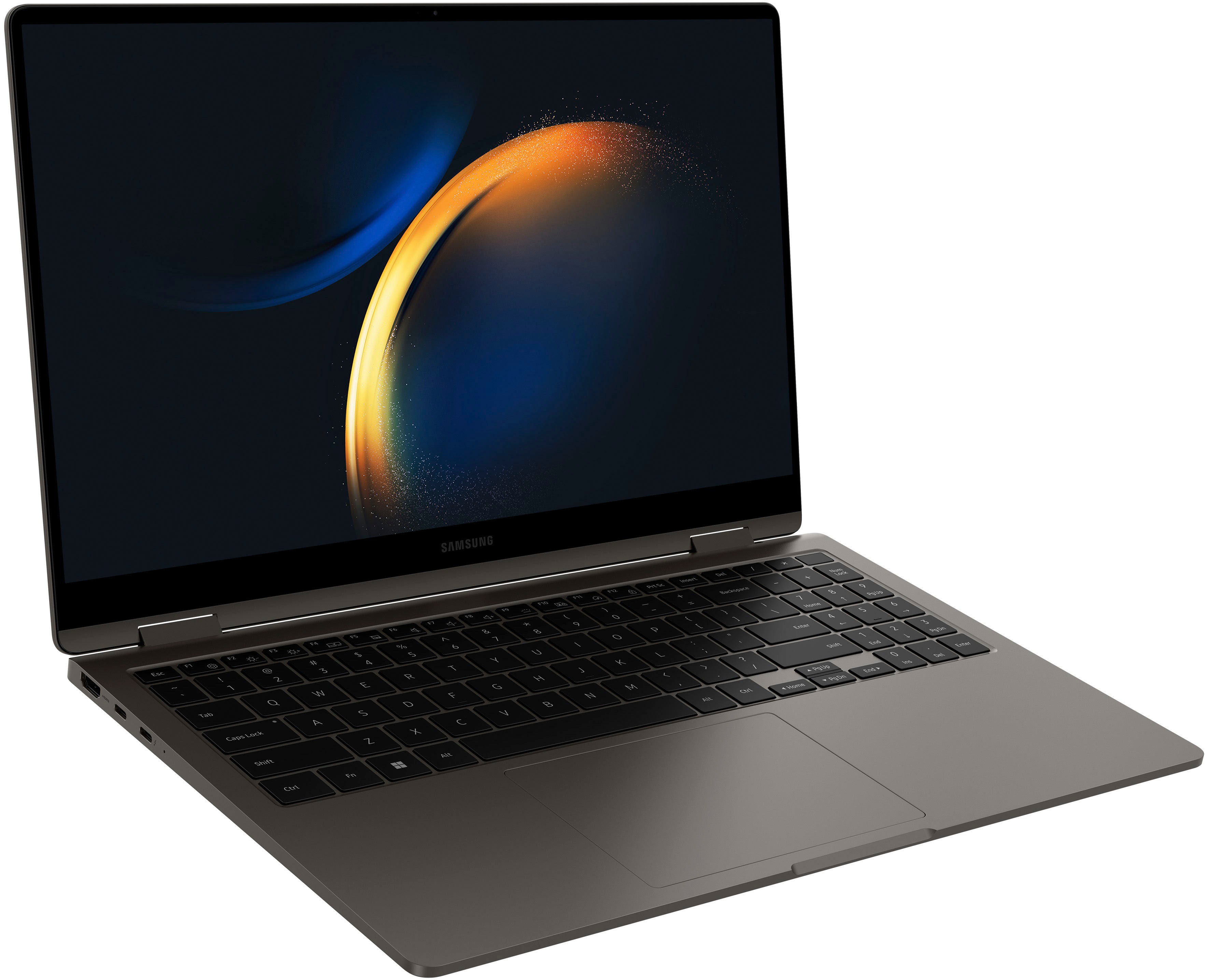 Samsung - Galaxy Book3 360 2-in-1 15.6" FHD AMOLED Touch Screen Laptop -Intel 13th Gen  Evo Core i7-1360P -16GB Memory -512GB SSD - Graphite
