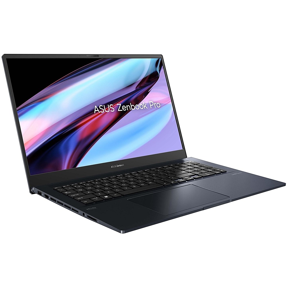 ASUS - Zenbook Pro 17 UM6702 17.3" Laptop - AMD Ryzen 7 - Memory - 512 GB SSD - Tech Black