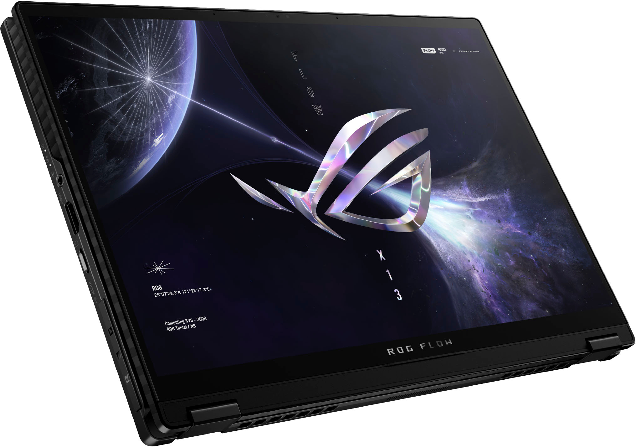 ASUS - ROG 13.4" Touchscreen Gaming Laptop 1920 x 1200 FHD AMD Ryzen 9 with 16GB Memory-NVIDIA GeForce RTX 3050Ti-512GB SSD - Off Black