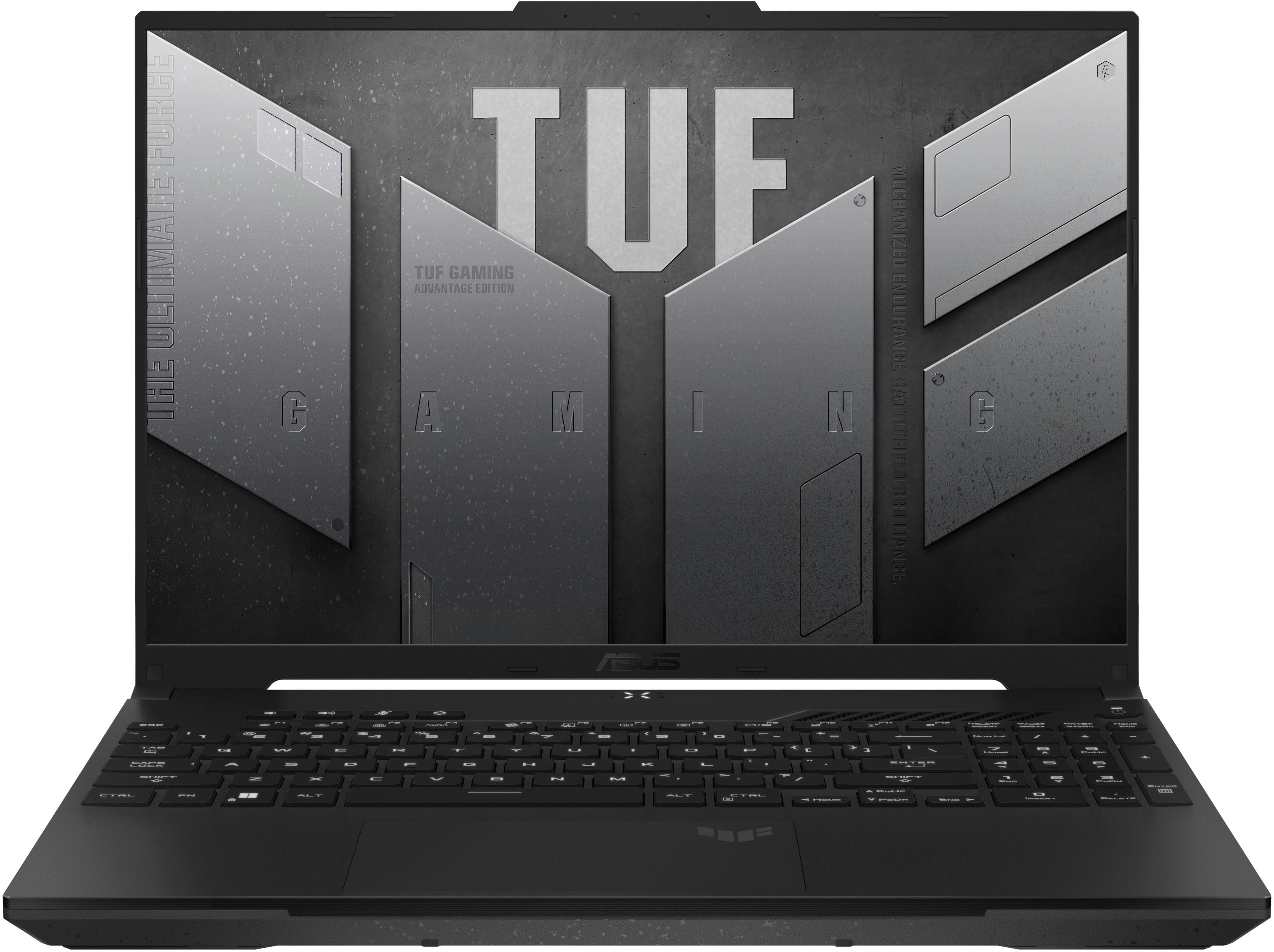 ASUS - TUF Gaming A16 16" 165Hz Gaming Laptop FHD-AMD Ryzen 7 7735HS with 16GB DDR5 Memory- Radeon RX7600S 512GB PCIe SSD - OFF BLACK