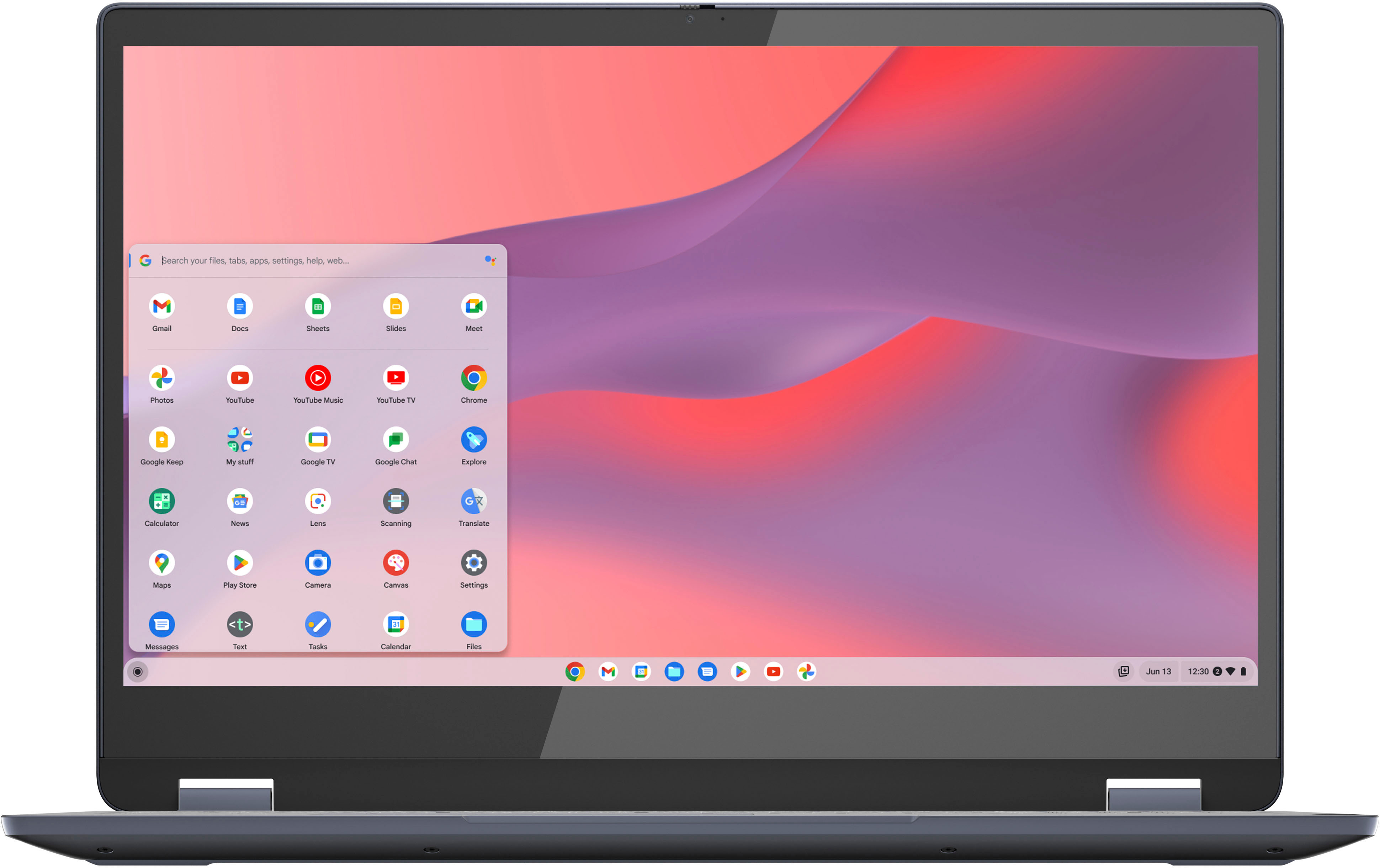 Lenovo - Flex 3 15.6" FHD Touch-Screen Chromebook Laptop - Pentium Silver N6000 with 8GB Memory - 64GB eMMC - Abyss Blue