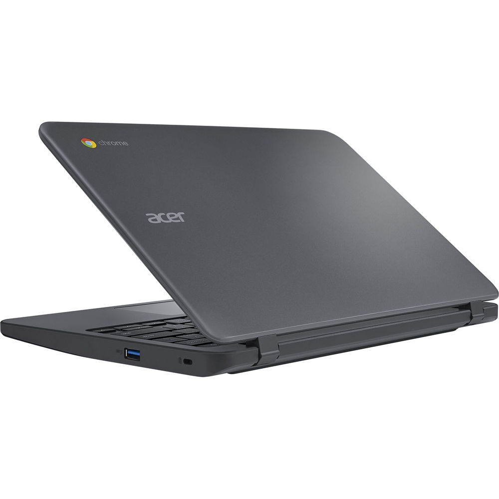 Acer - 11.6" Touch-Screen Chromebook - Intel Celeron - 4GB Memory - 16GB eMMC Flash Memory - Gray