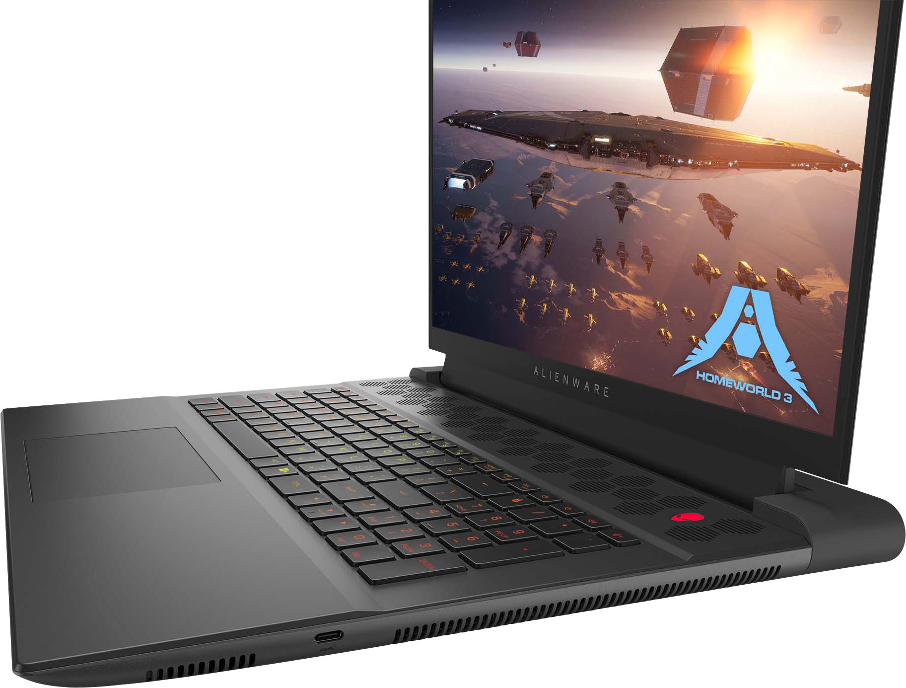 Alienware m18 FHD+ 480Hz Gaming Laptop - AMD Ryzen 9 - 32GB Memory - NVIDIA GeForce RTX 4070 - 1TB SSD - Windows 11 Pro - Dark Metallic Moon