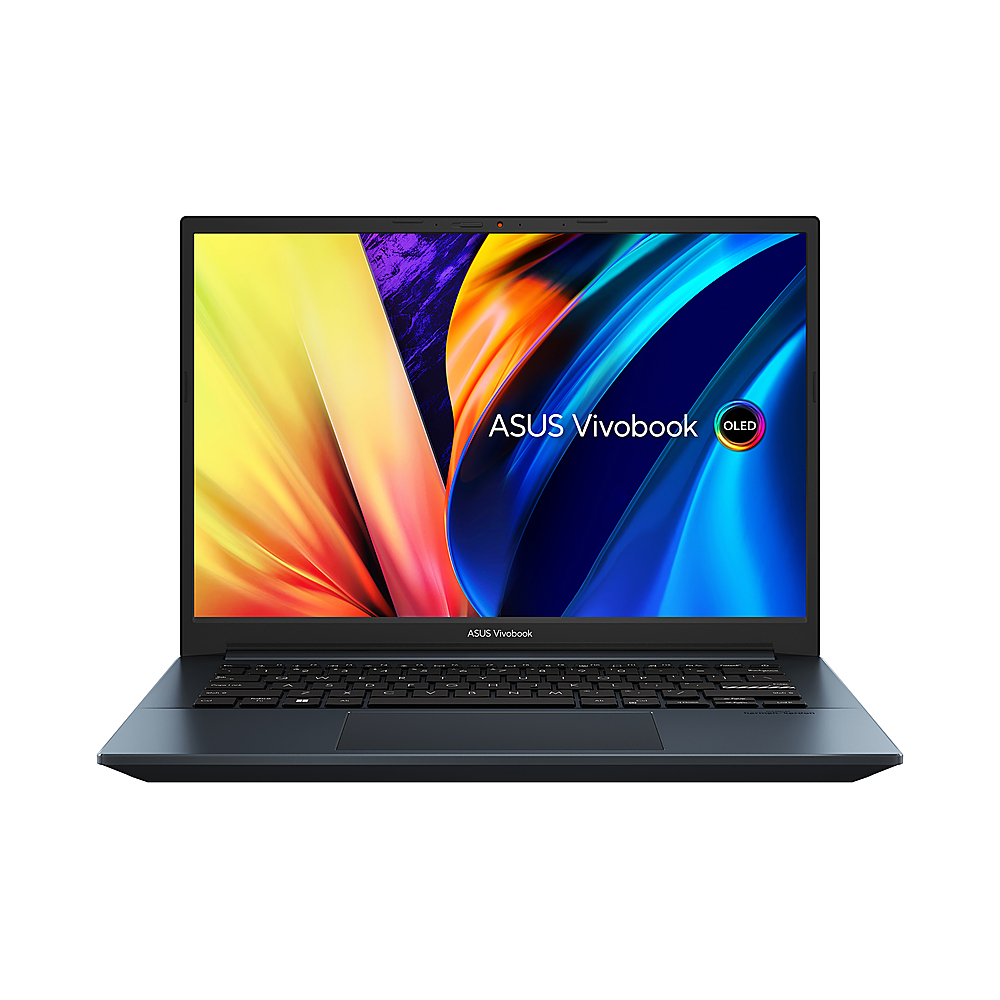 ASUS - Vivobook Pro 14" Laptop - AMD Ryzen 7 with 16GB Memory - NVIDIA GeForce RTX 3050 - 1TB SSD - Quiet Blue