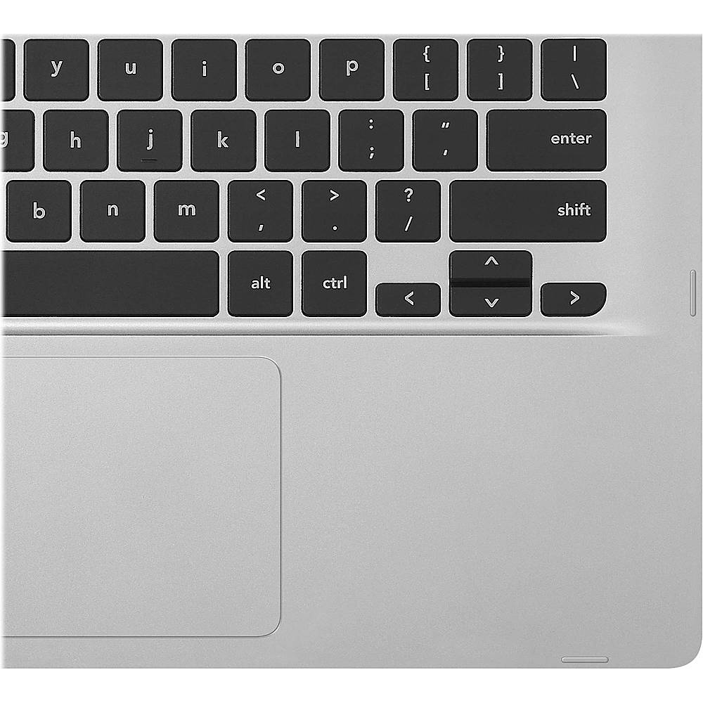 ASUS - 14" Chromebook - Intel Celeron - 4GB Memory - 32GB eMMC Flash Memory - Silver