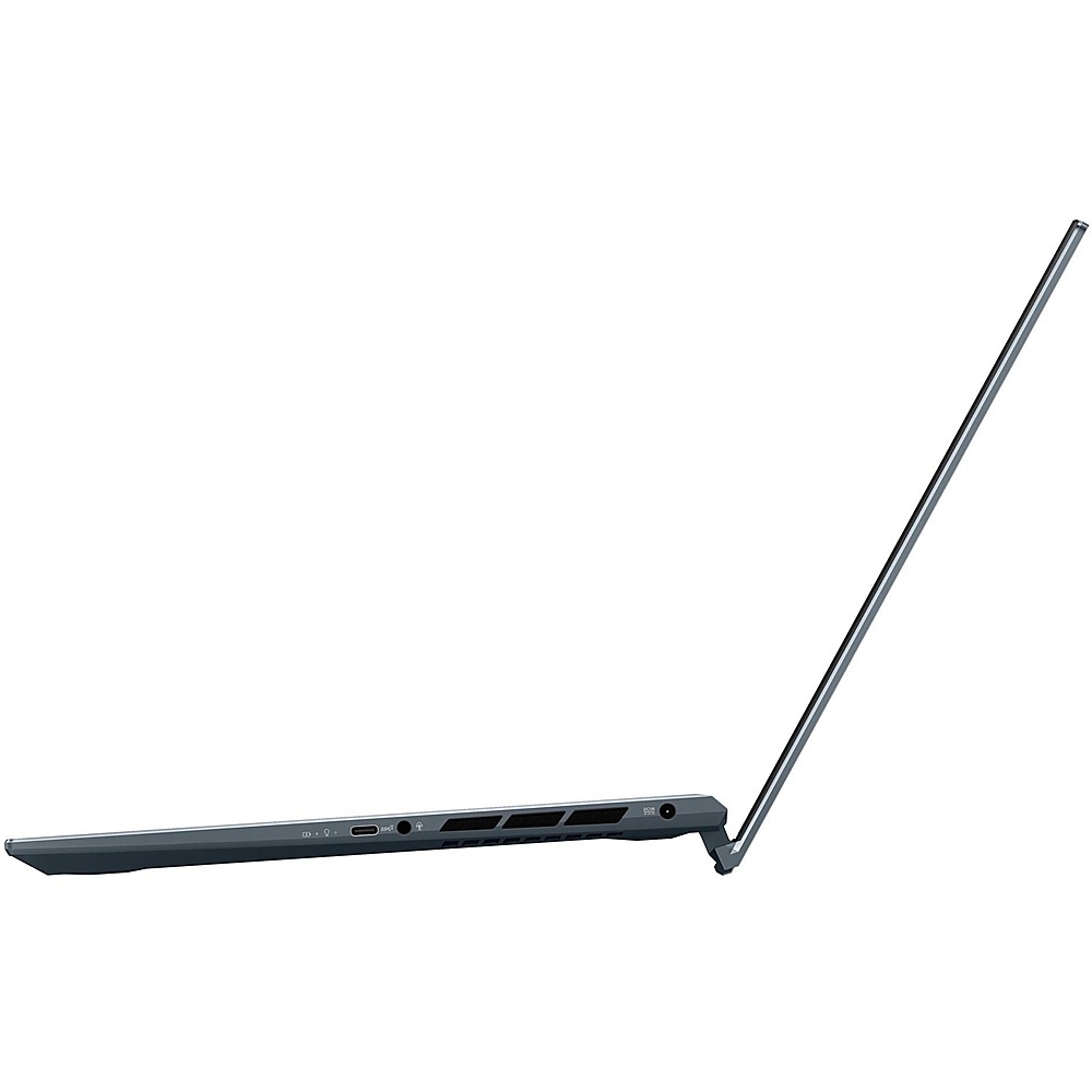 ASUS - ZenBook Pro 15.6" Touch-Screen Laptop - AMD Ryzen 9 - 16 GB Memory - NVIDIA GeForce RTX 3050 Ti - Pine Gray