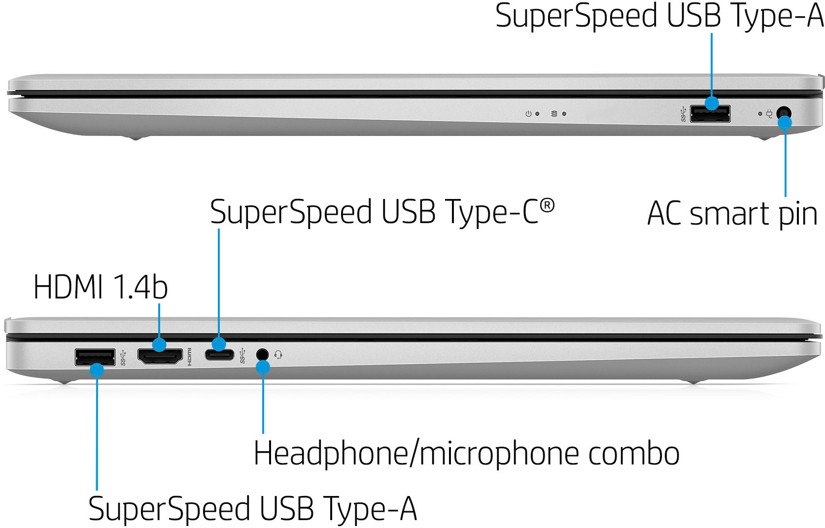 HP - 17.3" Laptop - AMD Ryzen 5 - 8GB Memory - 512GB SSD - Natural Silver