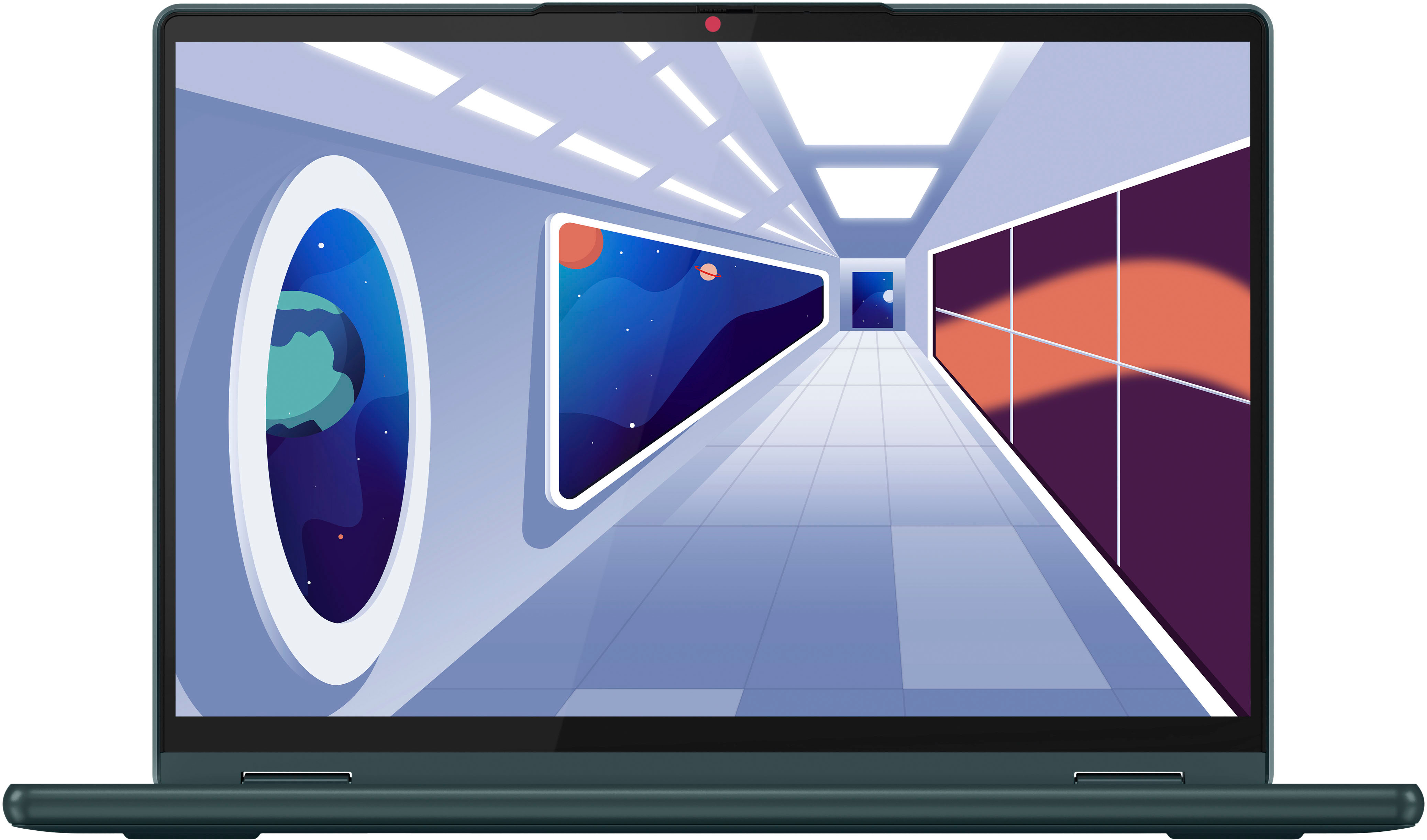 Lenovo - Yoga 6 2-in-1 13.3" WUXGA (1920 x 1200) Touch Laptop -Ryzen 5 7530U with 8GB Memory - 256GB SSD - Dark Teal