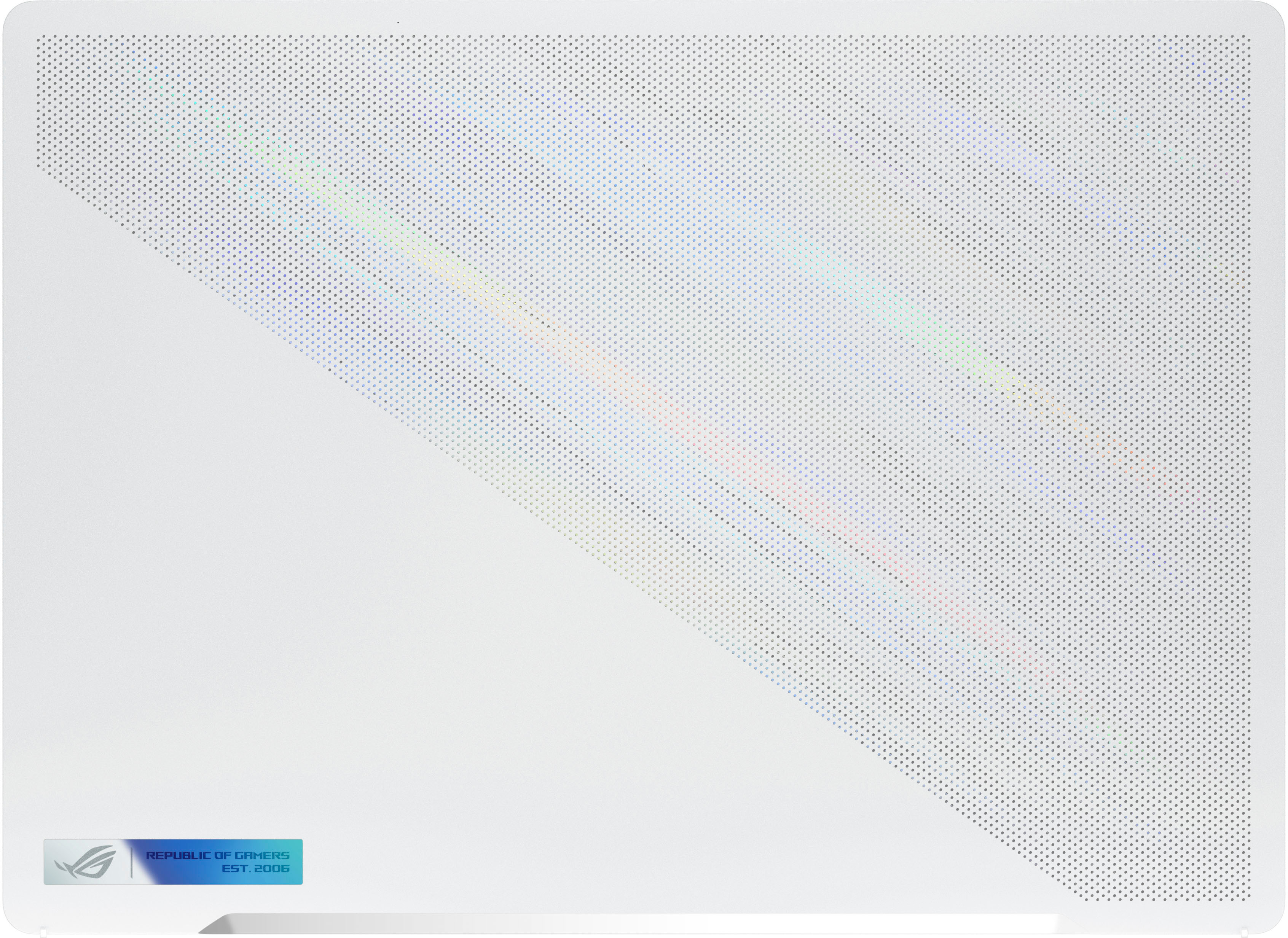 ASUS - ROG 14” 165Hz Gaming Laptop QHD-AMD Ryzen 7 7735HS with 16GB DDR5 Memory – NVIDIA RTX 4050 6G GDDR6 – 512GB PCIe 4.0 SSD - Moonlight White