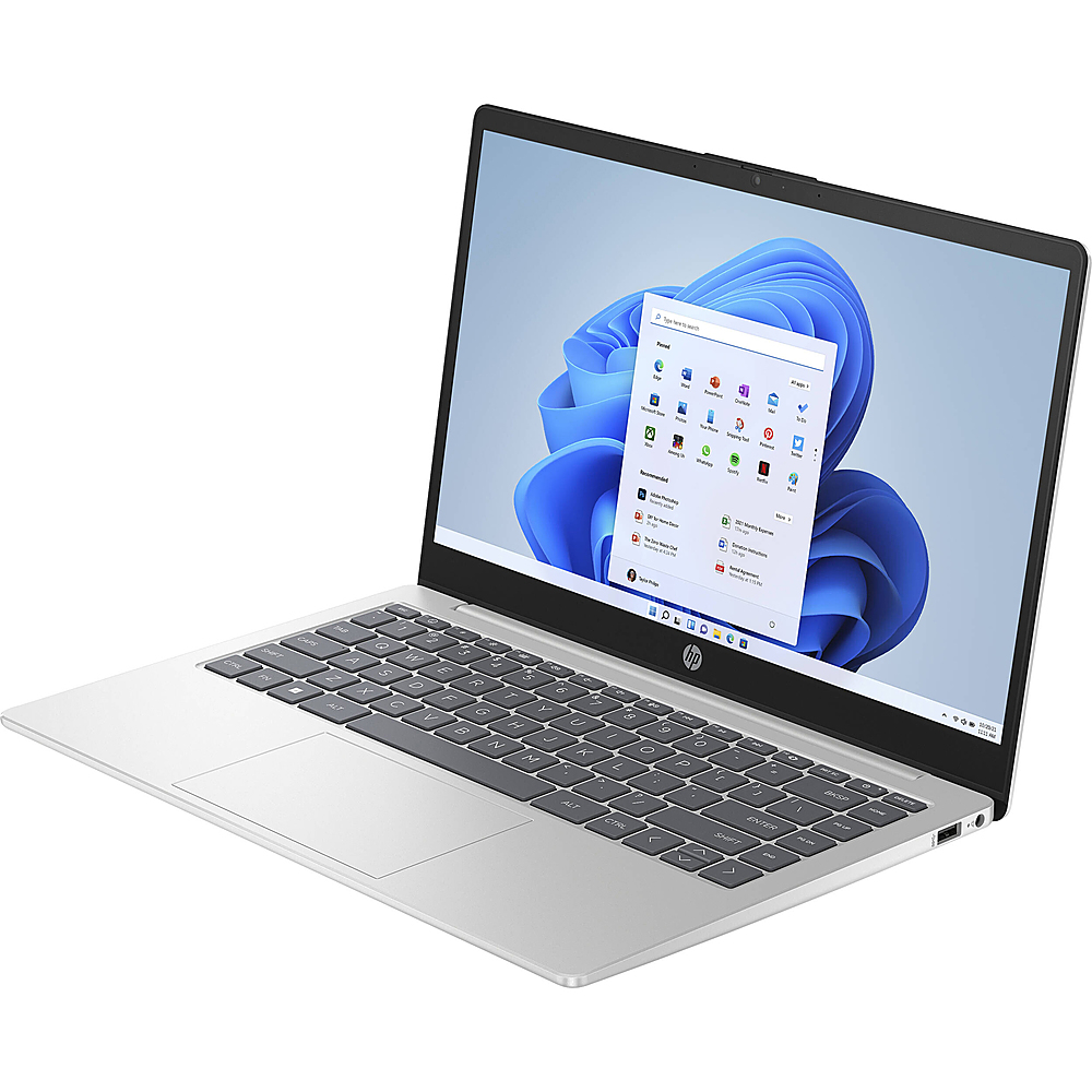 HP - 14-EP0010NR 14" Laptop HD - Intel Processor N200 With 4GB Memory 512GB SSD - Natural Silver