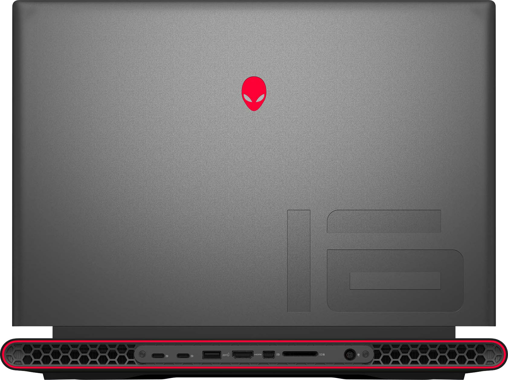 Alienware m16 QHD+ 240Hz Gaming Laptop - AMD Ryzen 9 - 16GB Memory - NVIDIA GeForce RTX 4080 - 1TB SSD - Windows 11 Pro - Dark Metallic Moon