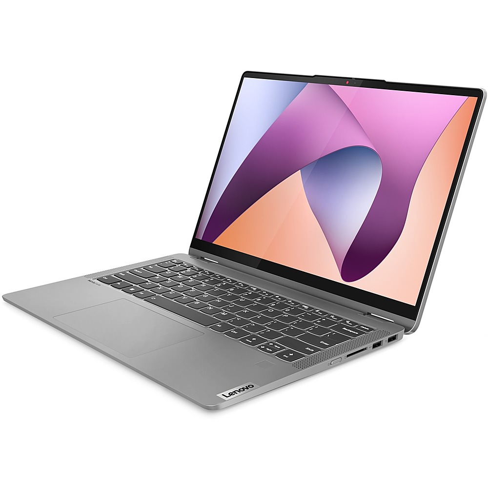 Lenovo - IdeaPad Flex 5 2-in-1 14" Touch-Screen Laptop - AMD Ryzen 5 with 8GB Memory - 256 GB SSD - Arctic Gray