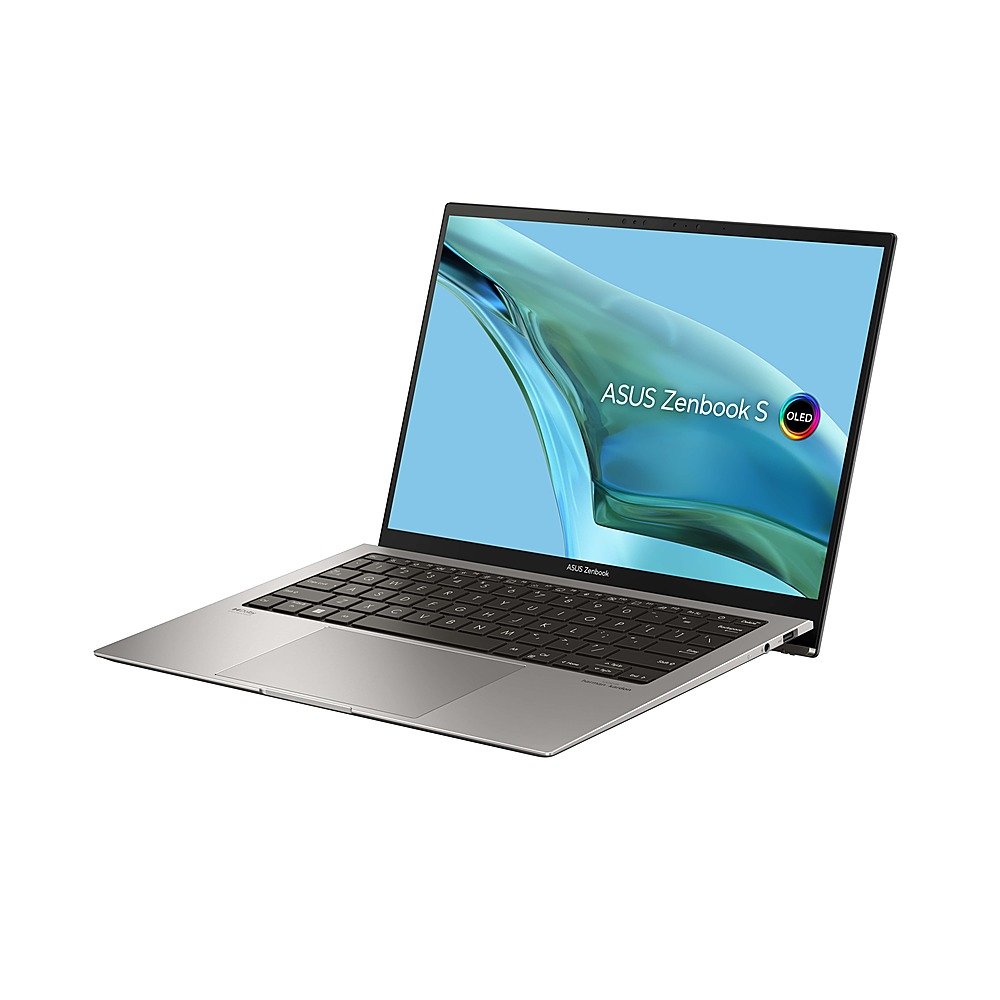 ASUS - Zenbook S 13" Laptop OLED - EVO Intel 13 Gen  Core i7 with 32GB Memory - Intel Iris Xe - 1TB SSD - Silver