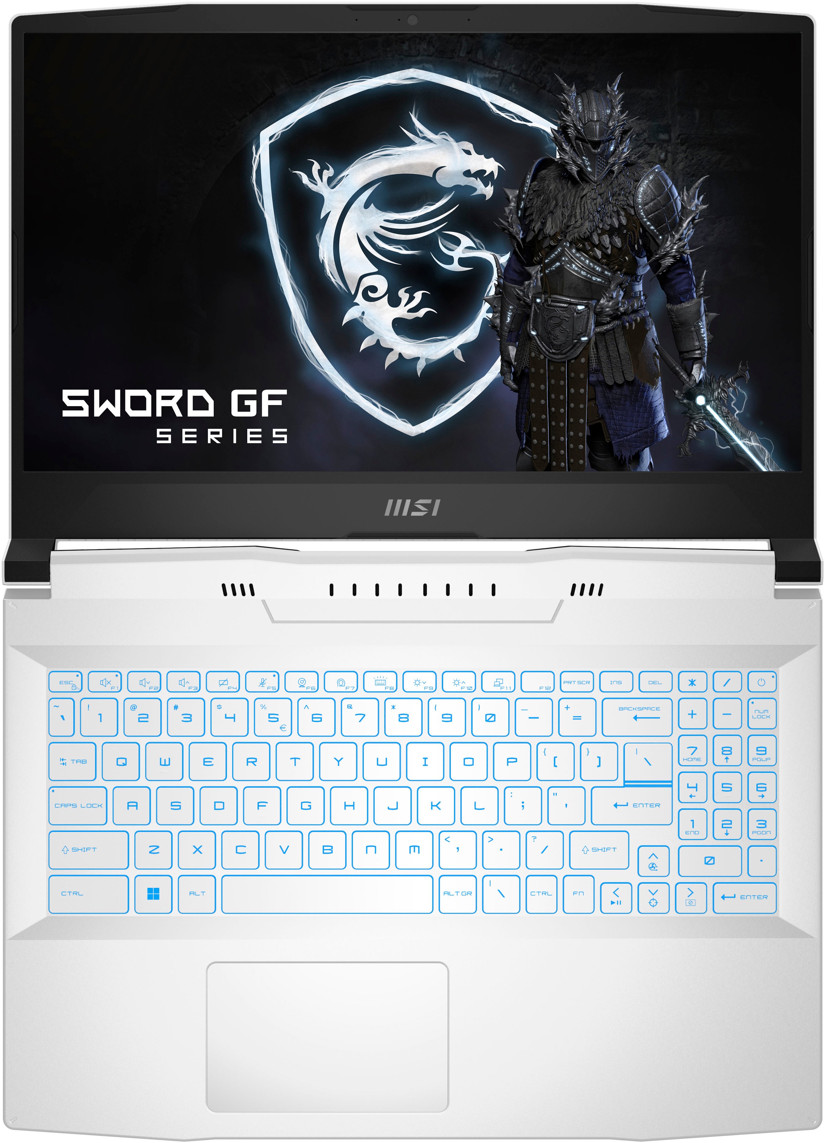 MSI - Sword 15.6" 144hz Gaming Laptop - Intel Core i7 - NVIDIA GeForce RTX 3070Ti - 1TB SSD - 16GB Memory - White