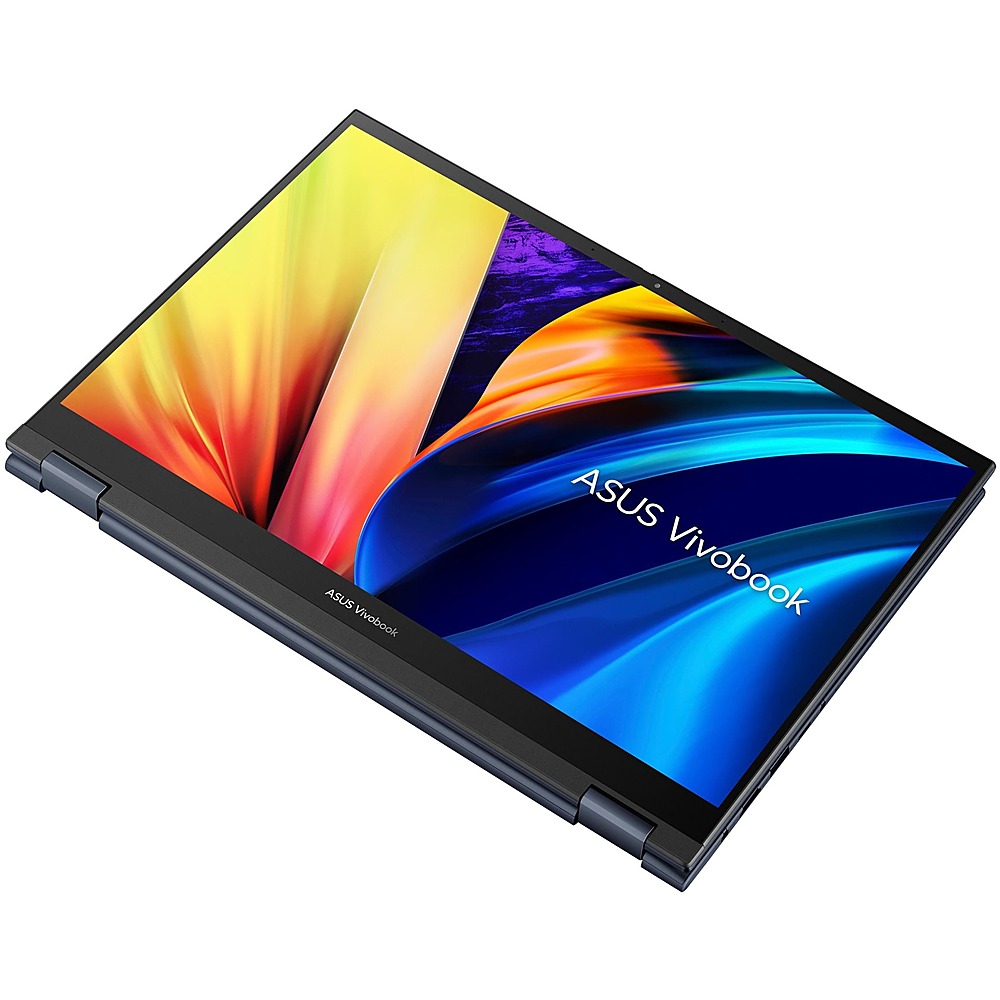 ASUS - Vivobook S 14 Flip TN3402 14" Laptop - AMD Ryzen 7 - Memory - 1 TB SSD - Quiet Blue