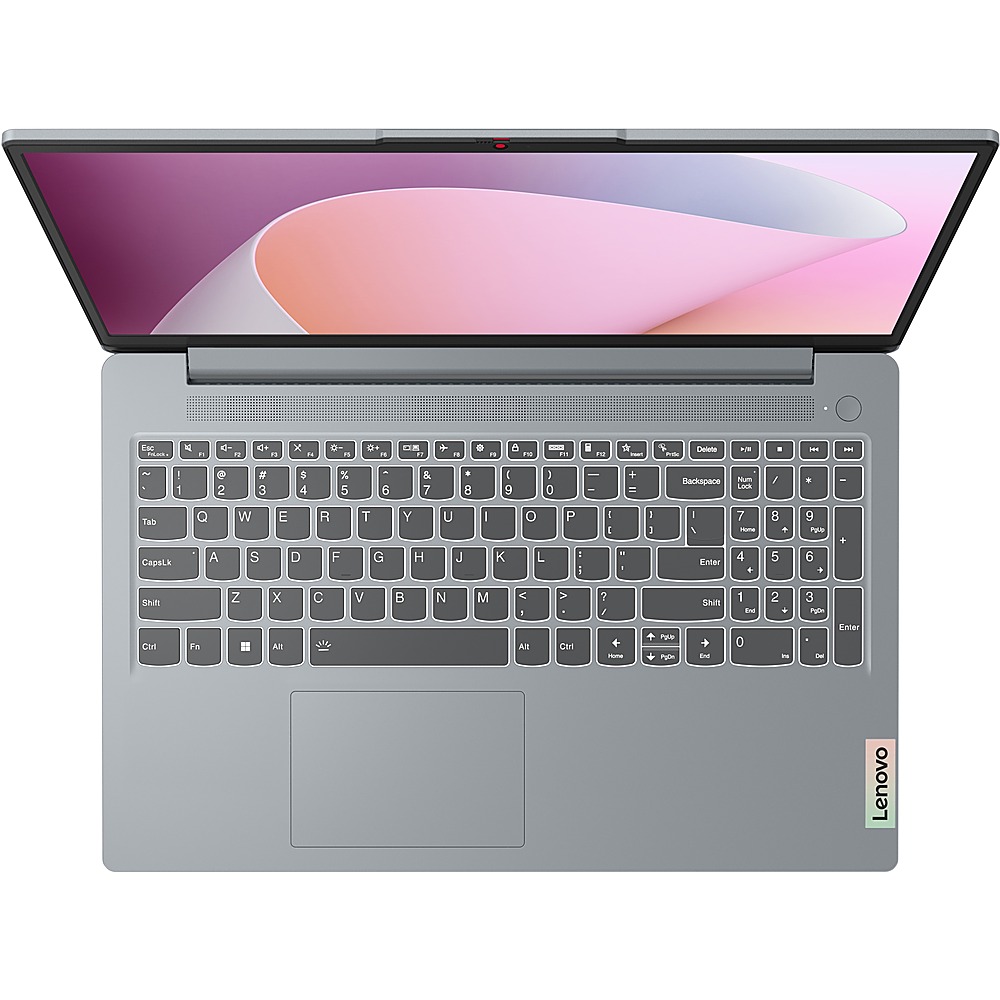 Lenovo - IdeaPad Slim 3 15.6" Laptop - AMD Ryzen 3 with 8GB Memory - 256 GB SSD - Arctic Gray