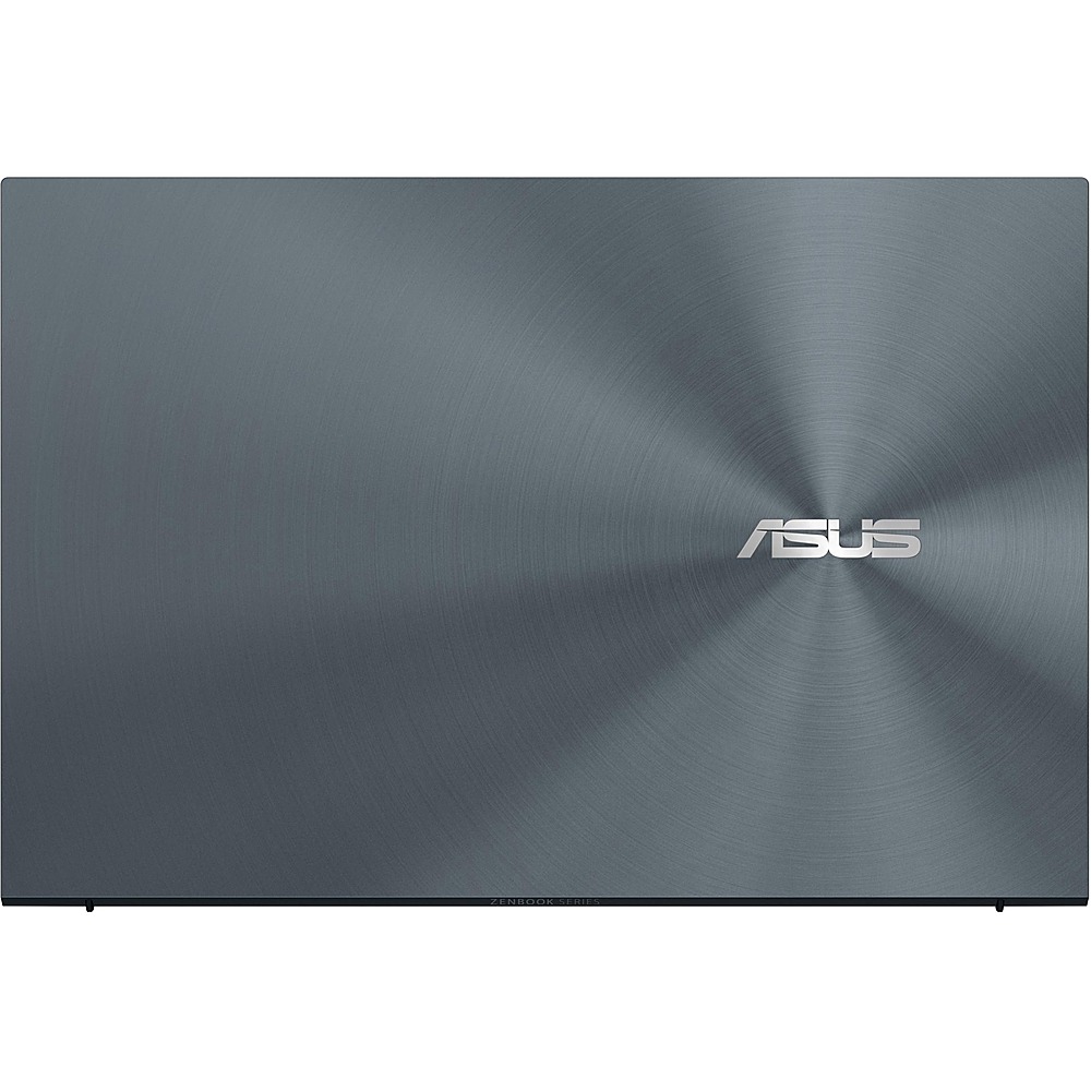 ASUS - ZenBook Pro 15.6" Touch-Screen Laptop - AMD Ryzen 9 - 16 GB Memory - NVIDIA GeForce RTX 3050 Ti - Pine Gray