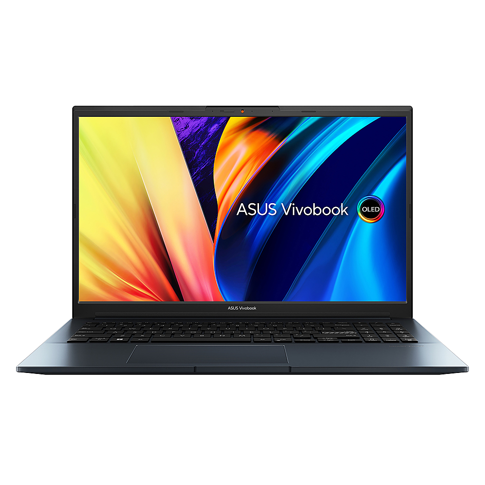 ASUS - Vivobook Pro 15.6" Laptop - AMD Ryzen 7 with 16GB Memory - NVIDIA GeForce RTX 3050 - 512GB SSD - Quiet Blue