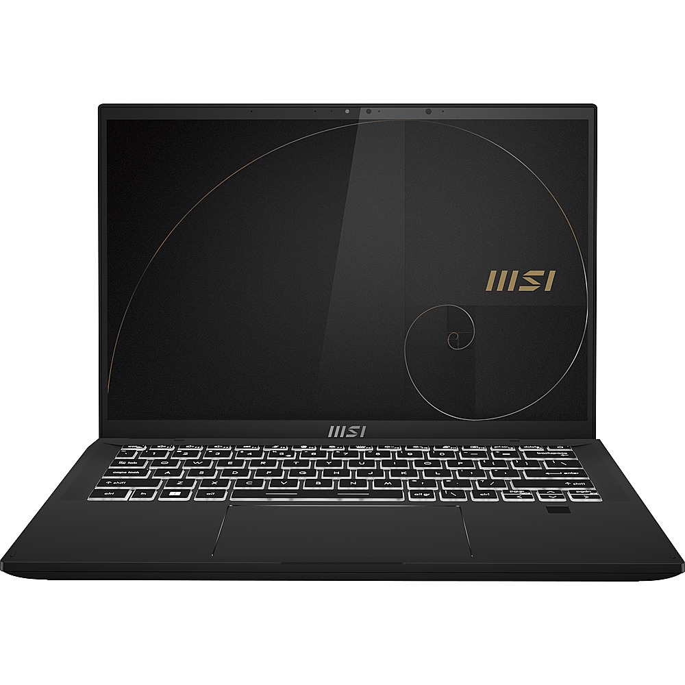 MSI - 14" Laptop - Intel Core i7 - 16 GB Memory - 1 TB SSD - Ink Black