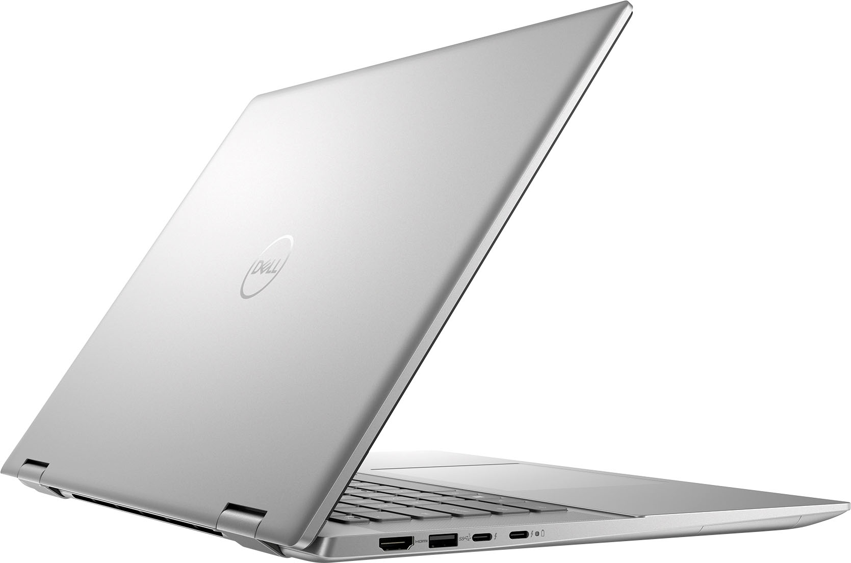 Dell - Inspiron 16.0" 2-in-1 Touch Laptop - 13th Gen Intel Evo i5 - 8GB Memory - 512GB SSD - Platinum Silver