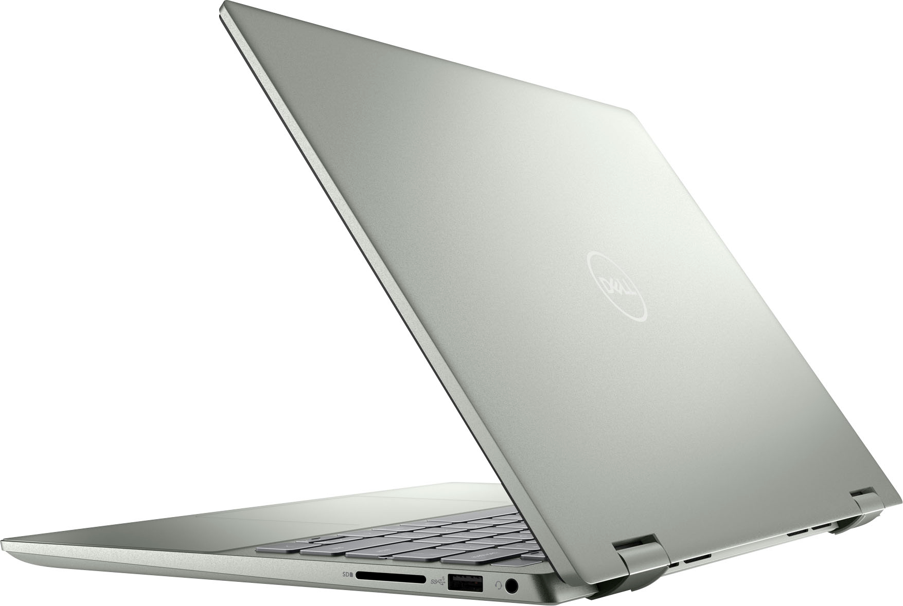 Dell - Inspiron 2-in-1 14” FHD+ Touch Laptop – AMD Ryzen 5 – 8GB Memory – 512GB SSD - Pebble Green