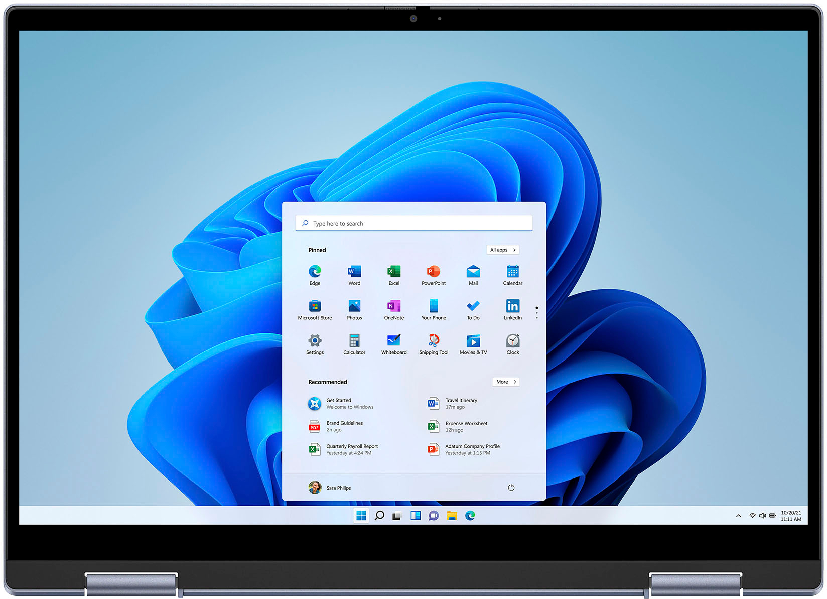 Dell - Inspiron 14.0" 2-in-1 Touch Laptop - AMD Ryzen 7 7730U - 16GB Memory - 1TB SSD - Lavender Blue