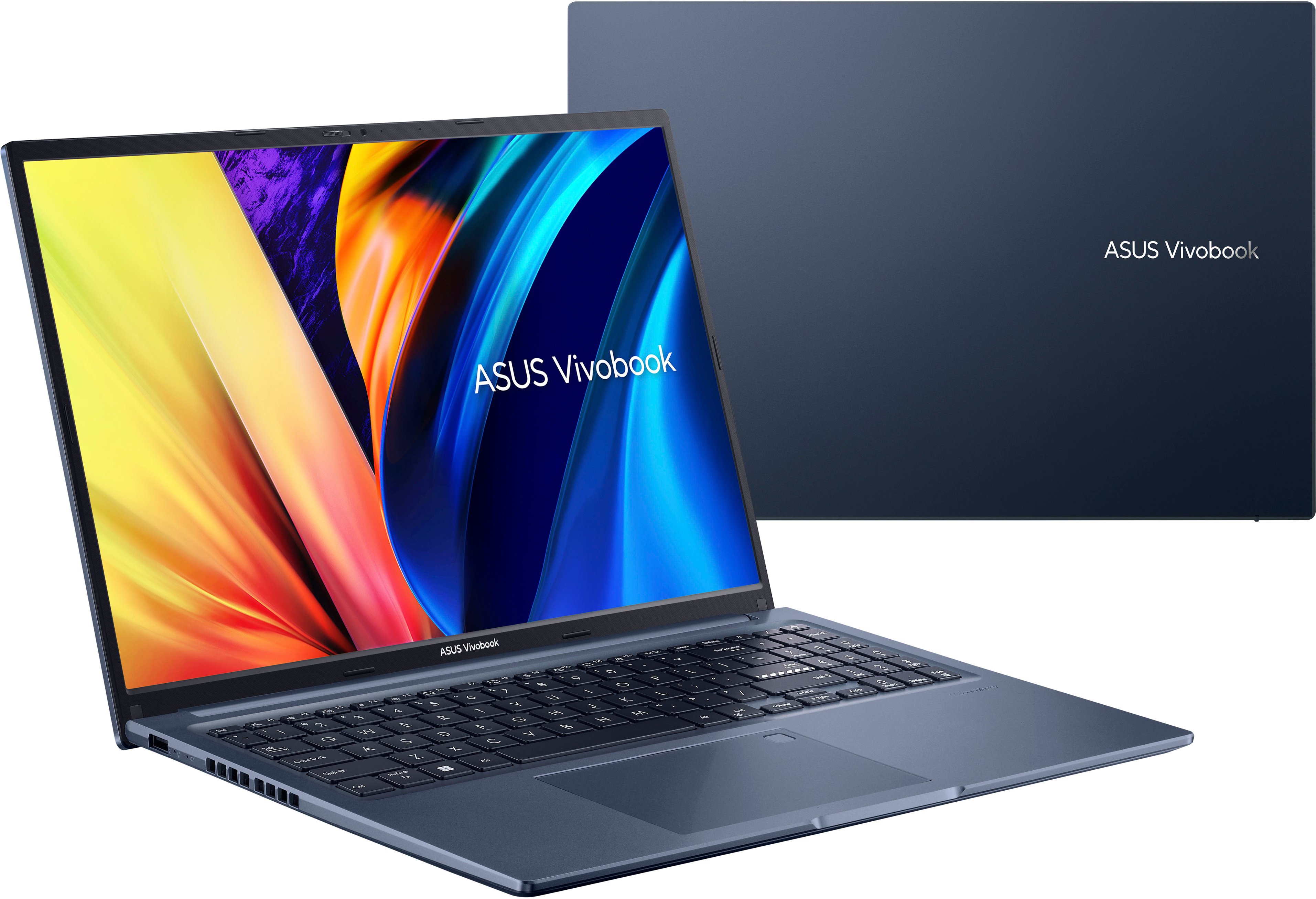 ASUS - Vivobook 16" Laptop - AMD Ryzen 7 5800HS - 12GB Memory - 512GB SSD - Quiet Blue