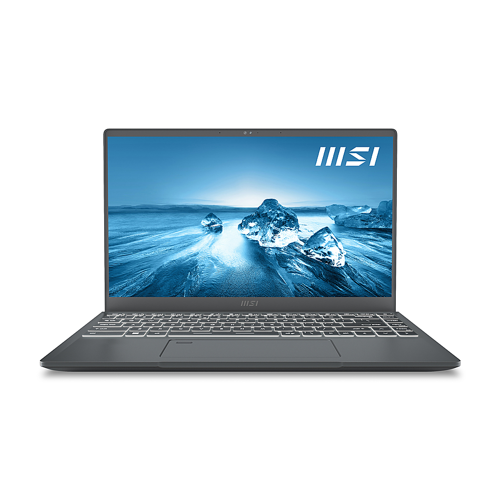 MSI - Prestige 14" Gaming Laptop - EVO Intel Core i7 - 32GB Memory - Intel Iris Xe - 1TB SSD - Carbon Gray