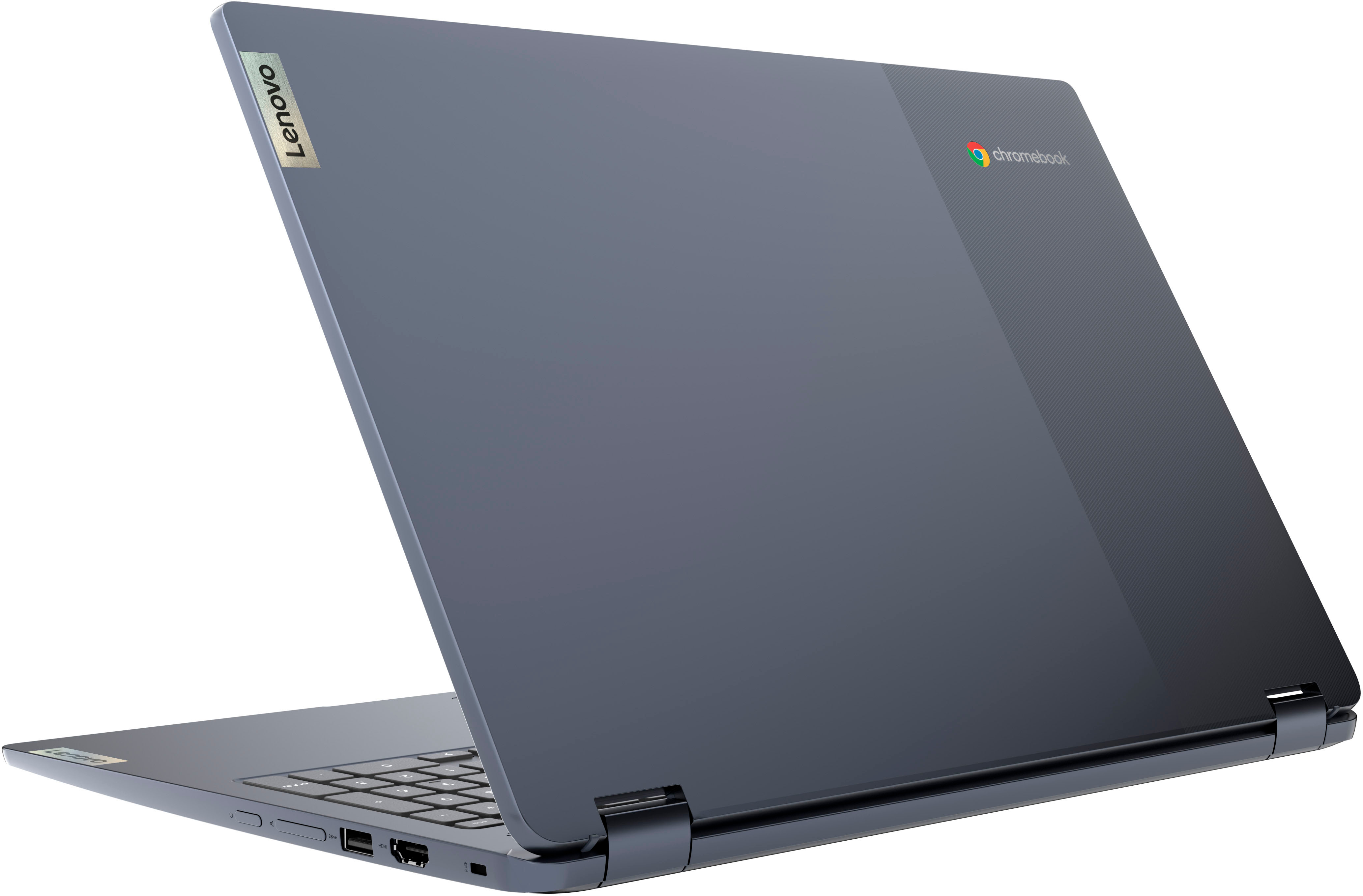 Lenovo - Flex 3i Chromebook 15.6" FHD Touch-Screen Laptop - Celeron N4500 - 4GB Memory - 64GB eMMC - Abyss Blue