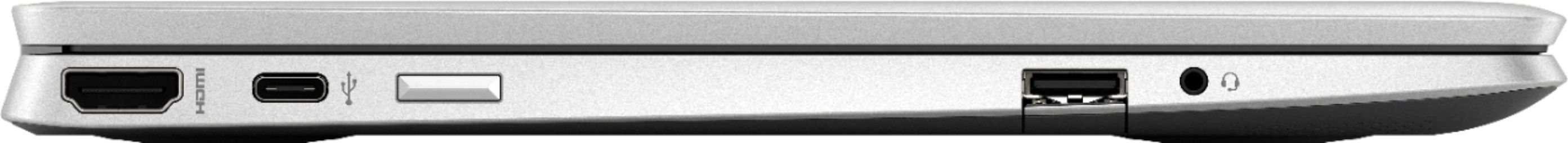 HP - Pavilion x360 2-in-1  11.6"  Touch-Screen Laptop - Intel Pentium Silver - 4GB Memory - 128 SSD - Natural Silver