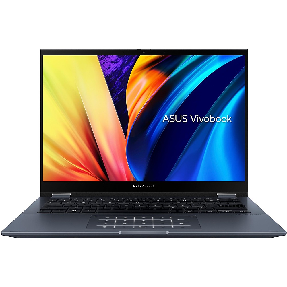 ASUS - Vivobook S 14 Flip TN3402 14" Laptop - AMD Ryzen 7 - Memory - 1 TB SSD - Quiet Blue
