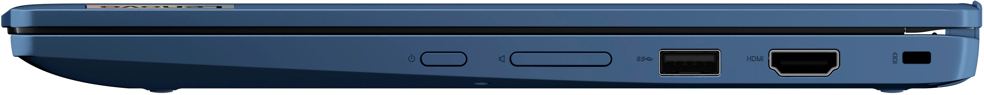 Lenovo - Flex 3i 12.2" WUXGA Touch-Screen Chromebook Laptop - Intel N100 with 4GB Memory - 64GB eMMC - Abyss Blue