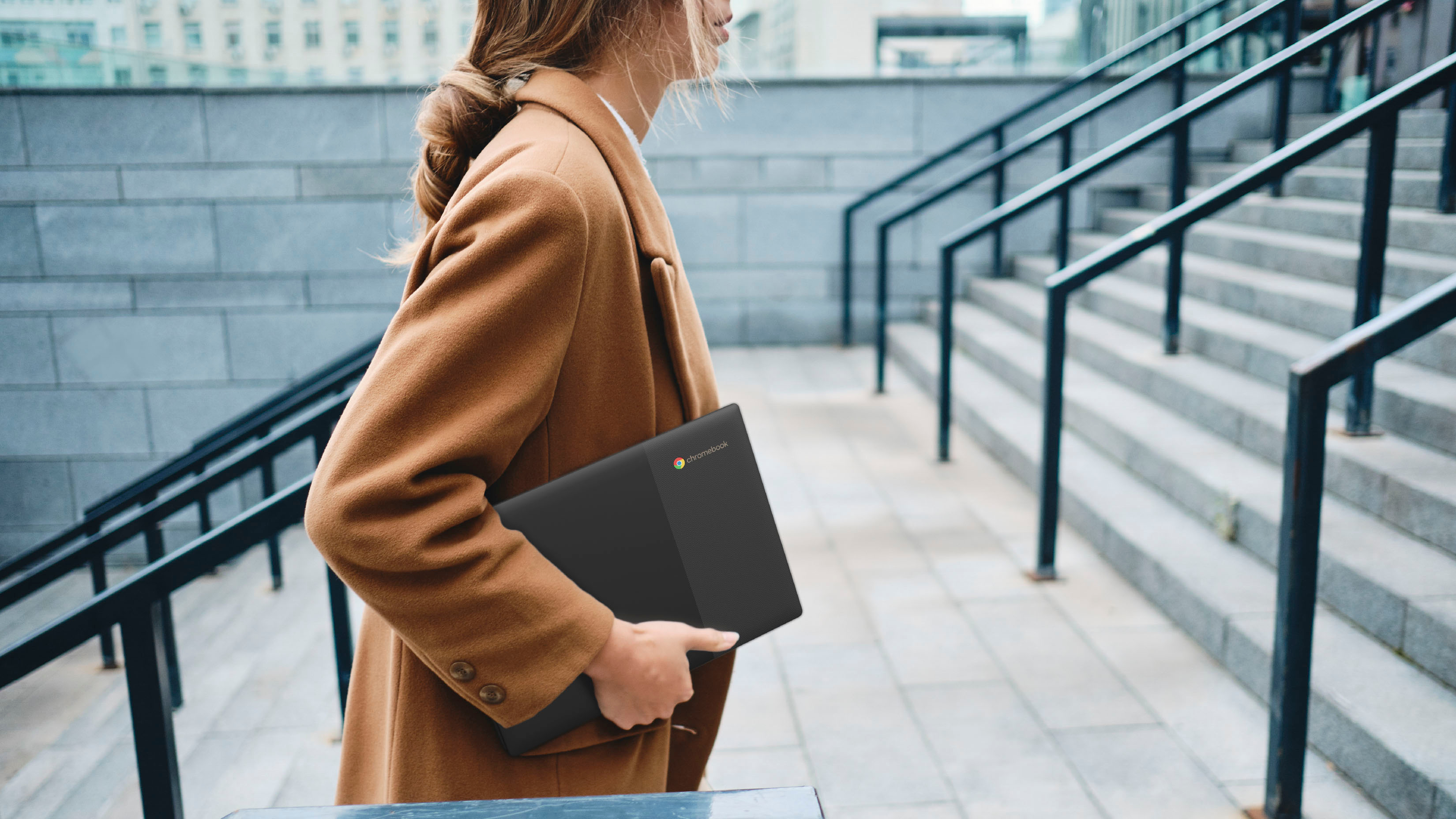 Lenovo - Chromebook 3 11.6" HD Laptop - Celeron N4020 - 4GB Memory - 64GB eMMC - Onyx Black