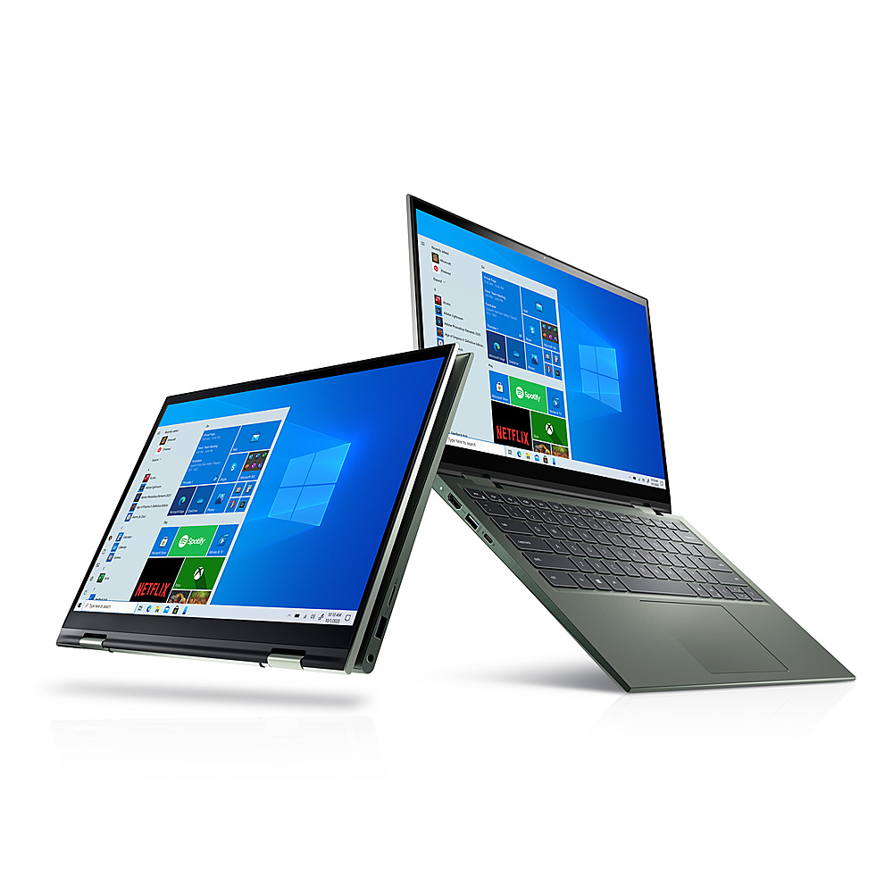 Dell - Inspiron 7415 14" FHD 2-in-1 Touch-Screen Laptop - AMD Ryzen 7 - 16GB Memory - 512GB SSD - Green