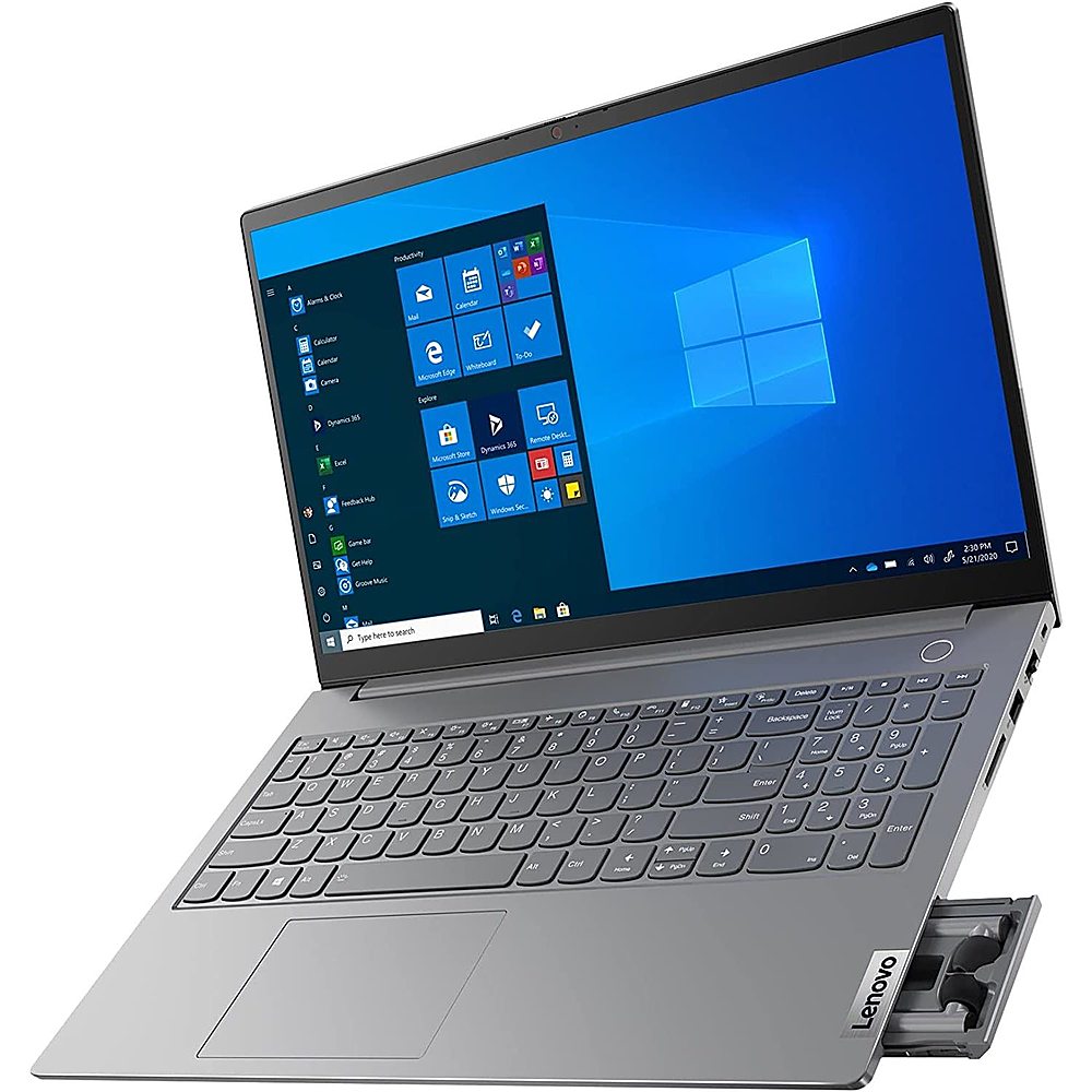Lenovo - ThinkBook 15 G4 IAP 15.6" Notebook - Intel Core i5-1235U - 8GB Memory - 256GB SSD - Mineral Grey