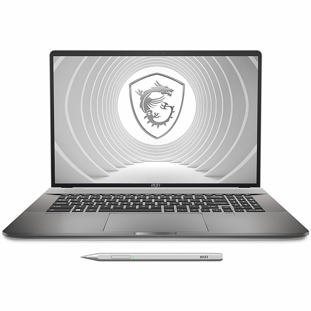 MSI - CreatorPro Z17 HX Studio 17" Touchscreen Laptop - Intel Core i9-13950HX with 32GB Memory - NVIDIA RTX 3000 - 1TB SSD - Lunar Gray