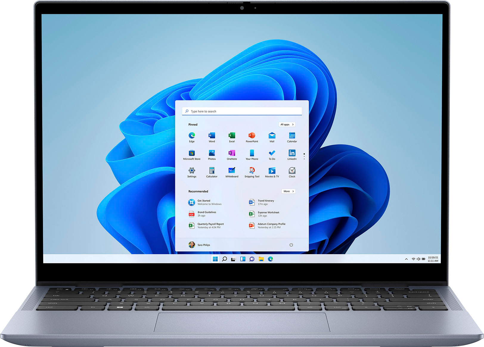 Dell - Inspiron 14.0" 2-in-1 Touch Laptop - Ryzen 7 - 16GB Memory - 512GB Solid State Drive - Neptune