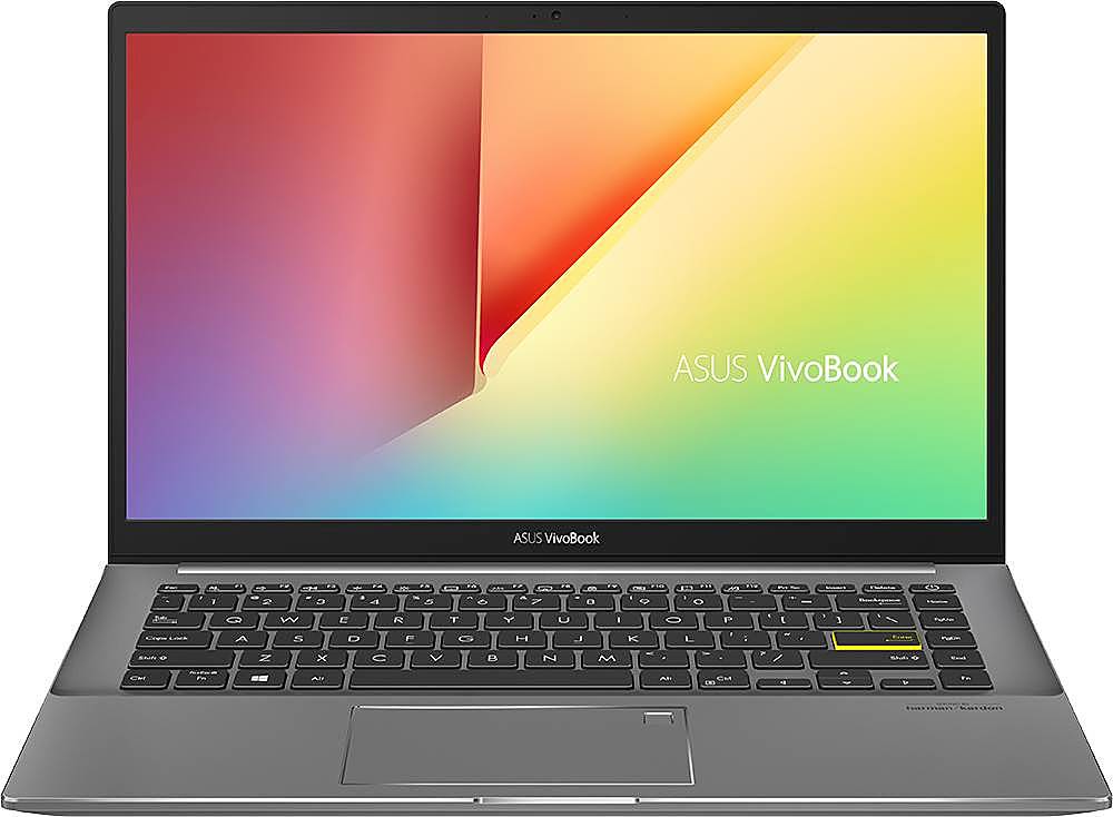ASUS - VivoBook S14 14" Laptop - Intel Core i5 - 8GB Memory - 512GB Solid State Drive - Indie Black/Light Gray