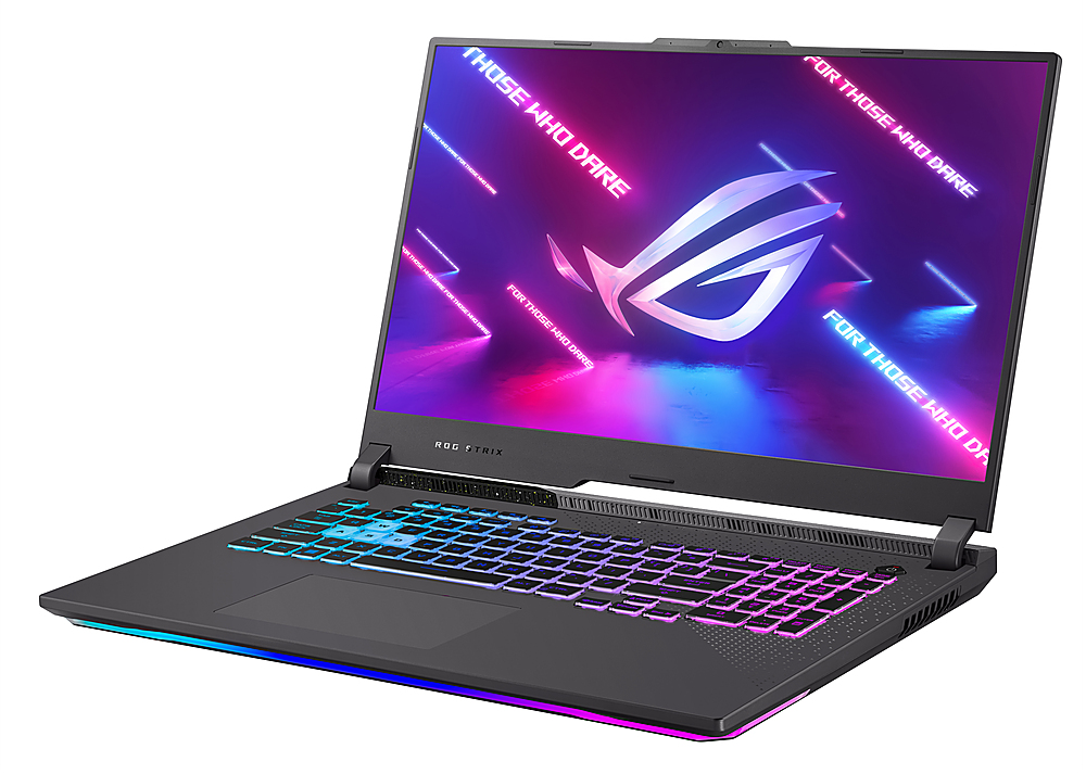 ASUS - ROG Strix G17 17.3” 240Hz Gaming Laptop QHD - AMD Ryzen 9 7945HX with 16GB Memory NVIDIA GeForce RTX 4060 - 1TB SSD - Eclipse Gray