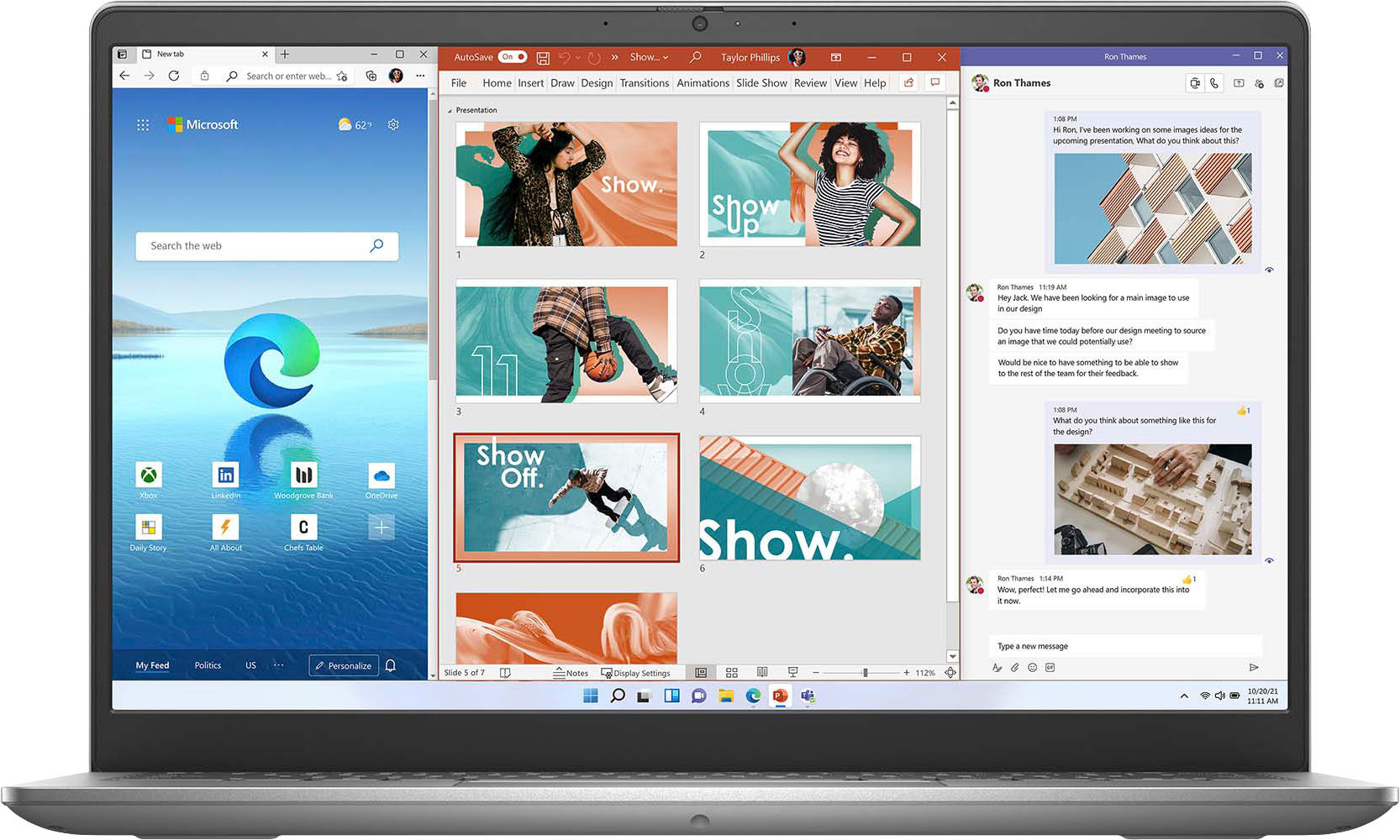 Dell - Inspiron 3420 14" Touch Laptop - Snapdragon 8cx Gen 2 - 8GB Memory - 256GB Solid State Drive - Platinum Silver