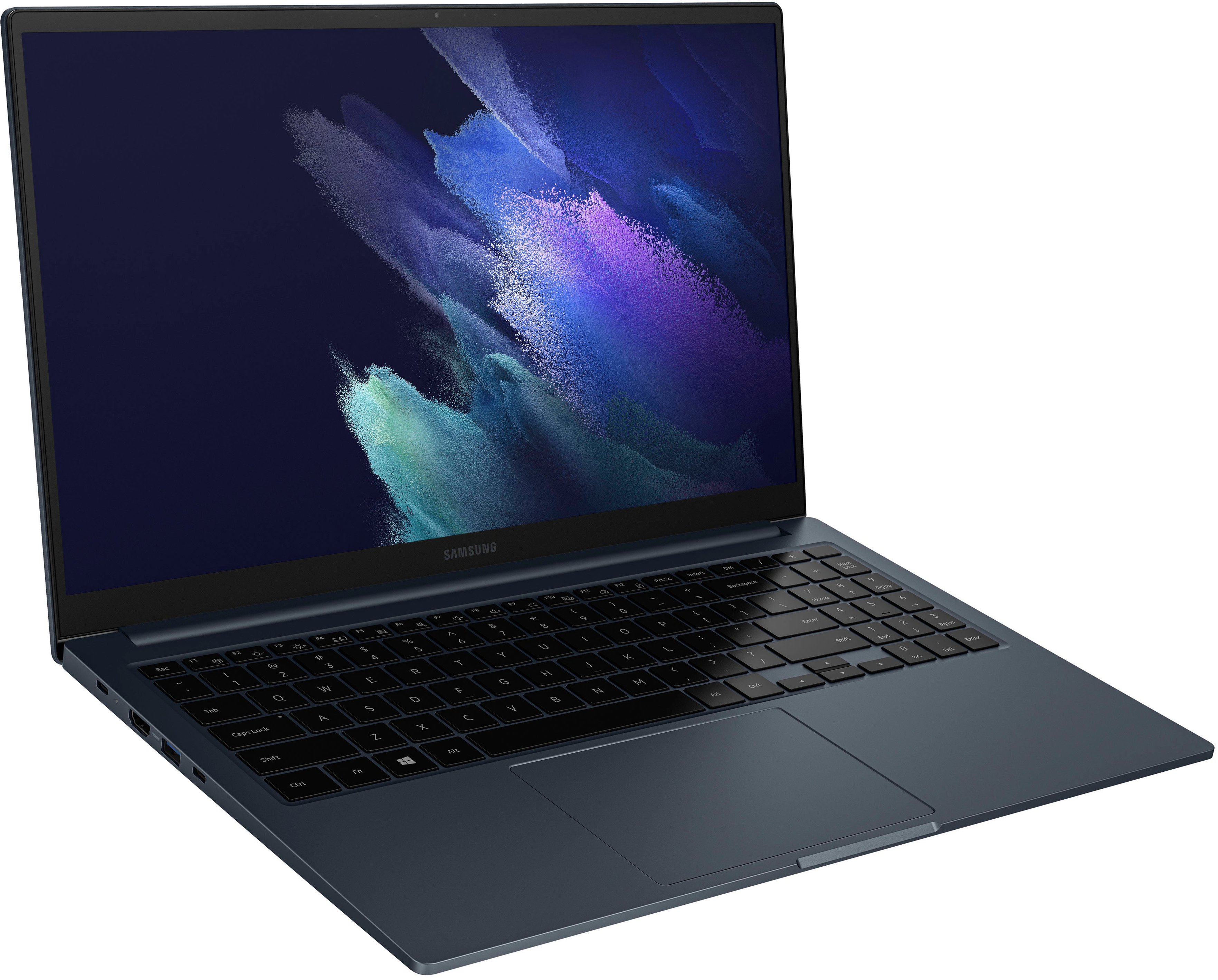Samsung - Galaxy Book Odyssey 15.6" LED Screen - Intel Core i7-11600H - 8GB Memory - NVIDIA GeForce RTX 3050 Ti - 512GB SSD - Mystic Black