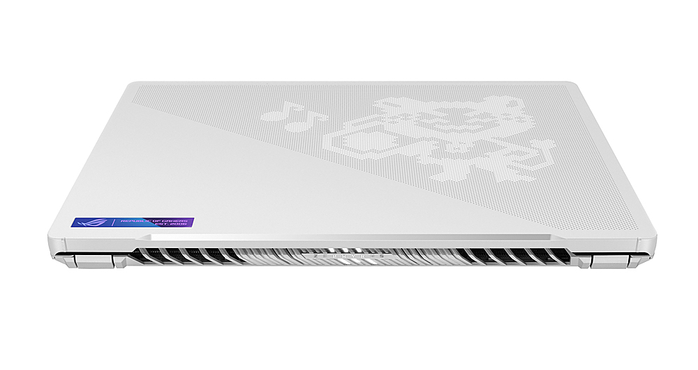 ASUS - ROG Zephyrus 14" Gaming Laptop - AMD Ryzen 9 - 32GB Memory - AMD RX 6800S - 1TB SSD - Moonlight White