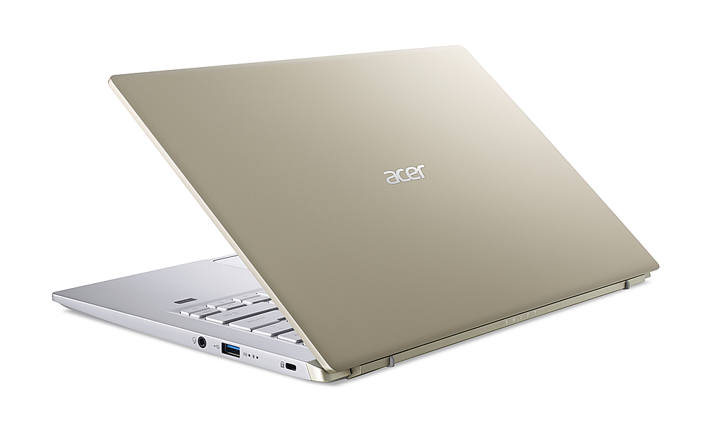 Acer - Swift X SFX14-14" FHD Laptop- AMD Ryzen 5 5600U - NVIDIA GeForce RTX 3050 -8GB LPDDR4X-512GB NVMe SSD - Gold