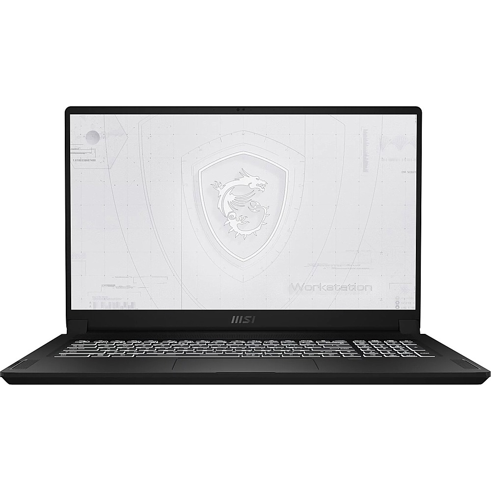 MSI - WS76 17.3" Laptop - Intel Core i7 - 32GB Memory - NVIDIA Quadro RTX A3000 - 1 TB SSD - Black