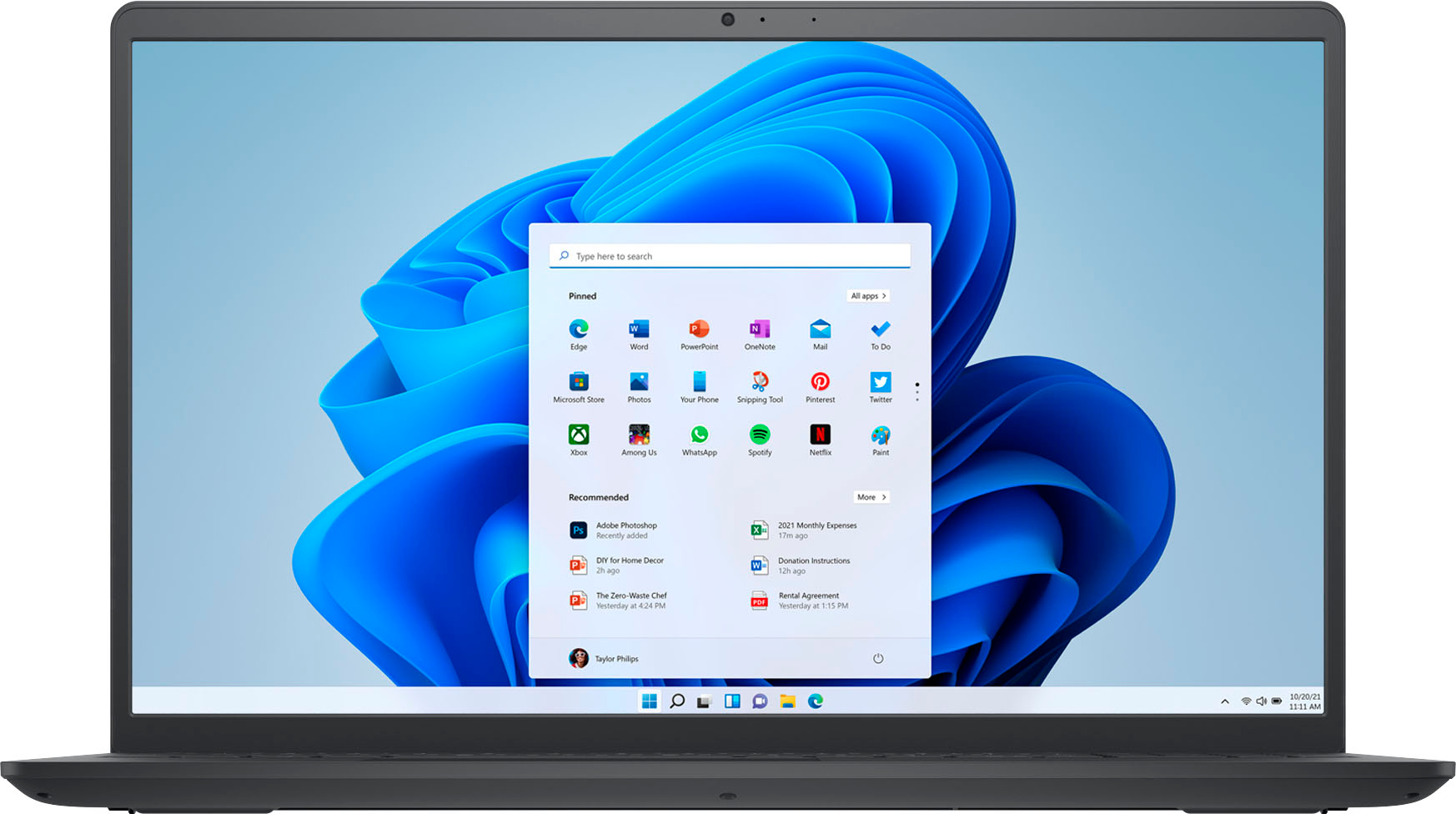 Dell - Inspiron 3511 15.6" Touch Laptop - Intel Core i5 - 8GB Memory - 256GB Solid State Drive - Black