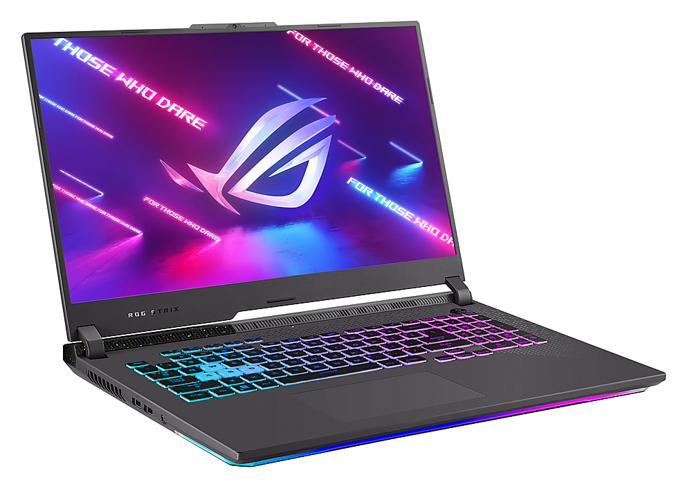 ASUS - ROG Strix G17 17.3” 240Hz Gaming Laptop QHD - AMD Ryzen 9 7945HX with 16GB Memory - NVIDIA GeForce RTX 4070 - 1TB SSD - Eclipse Gray