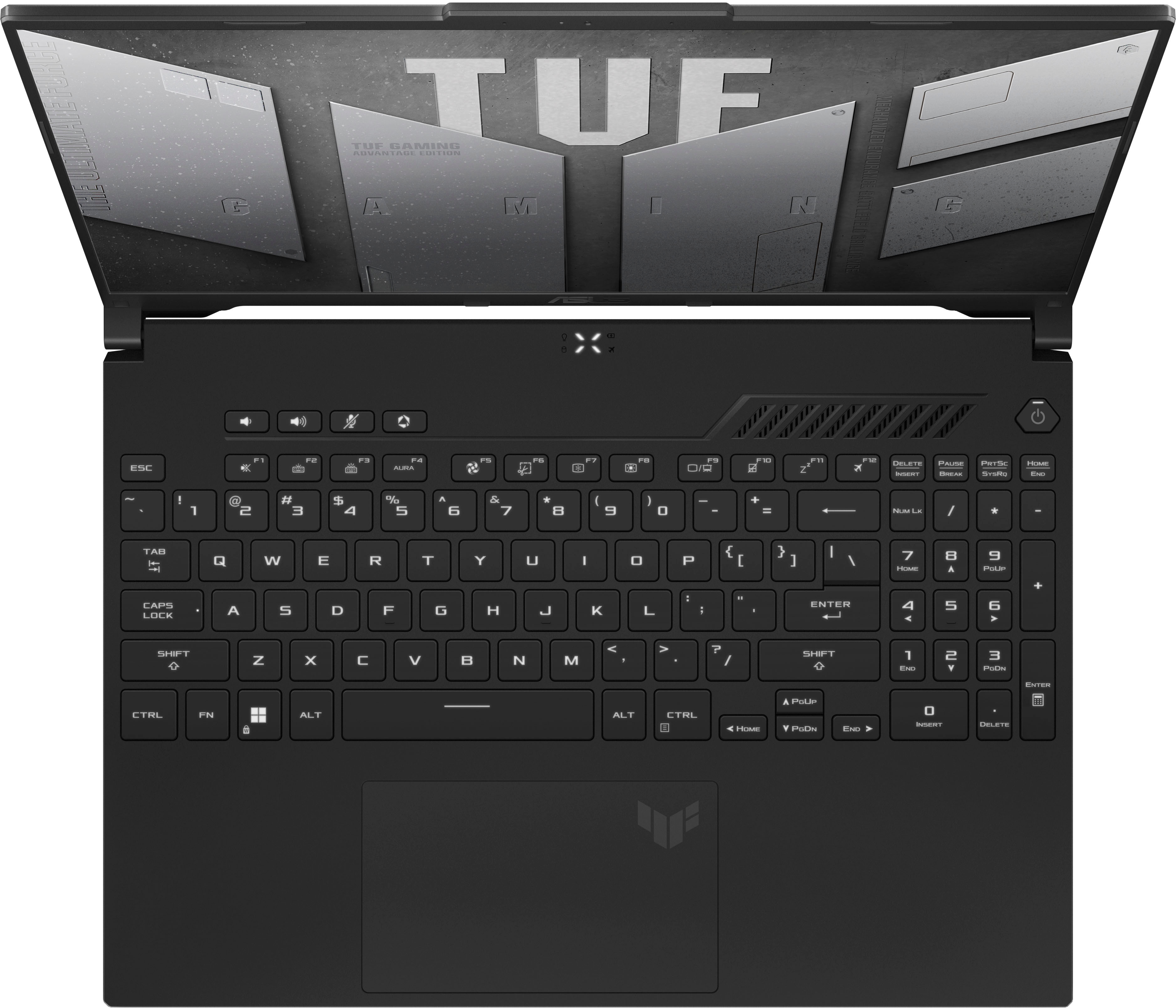 ASUS - TUF Gaming A16 16" 165Hz Gaming Laptop FHD-AMD Ryzen 7 7735HS with 16GB DDR5 Memory- Radeon RX7600S 512GB PCIe SSD - OFF BLACK