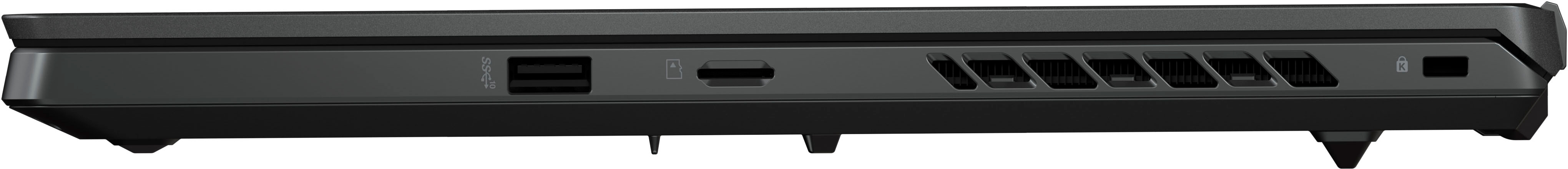 ASUS - ROG Zephyrus 15.6" WQHD 165Hz Gaming Laptop-AMD Ryzen 9-16GB DDR5 Memory-NVIDIA GeForce RTX 3060-512GB PCIe 4.0 SSD - Eclipse Gray